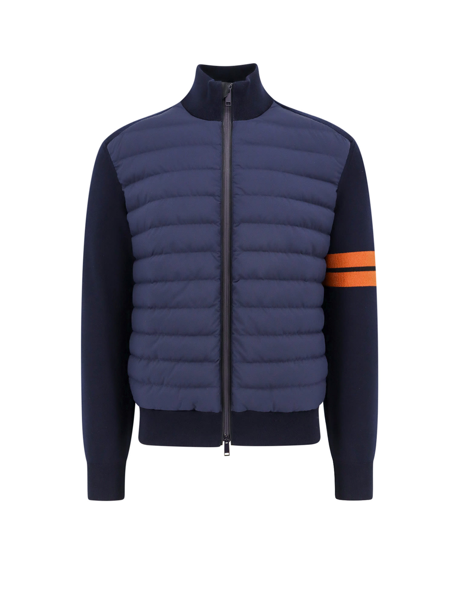 Shop Zegna Jacket In Navy Blu