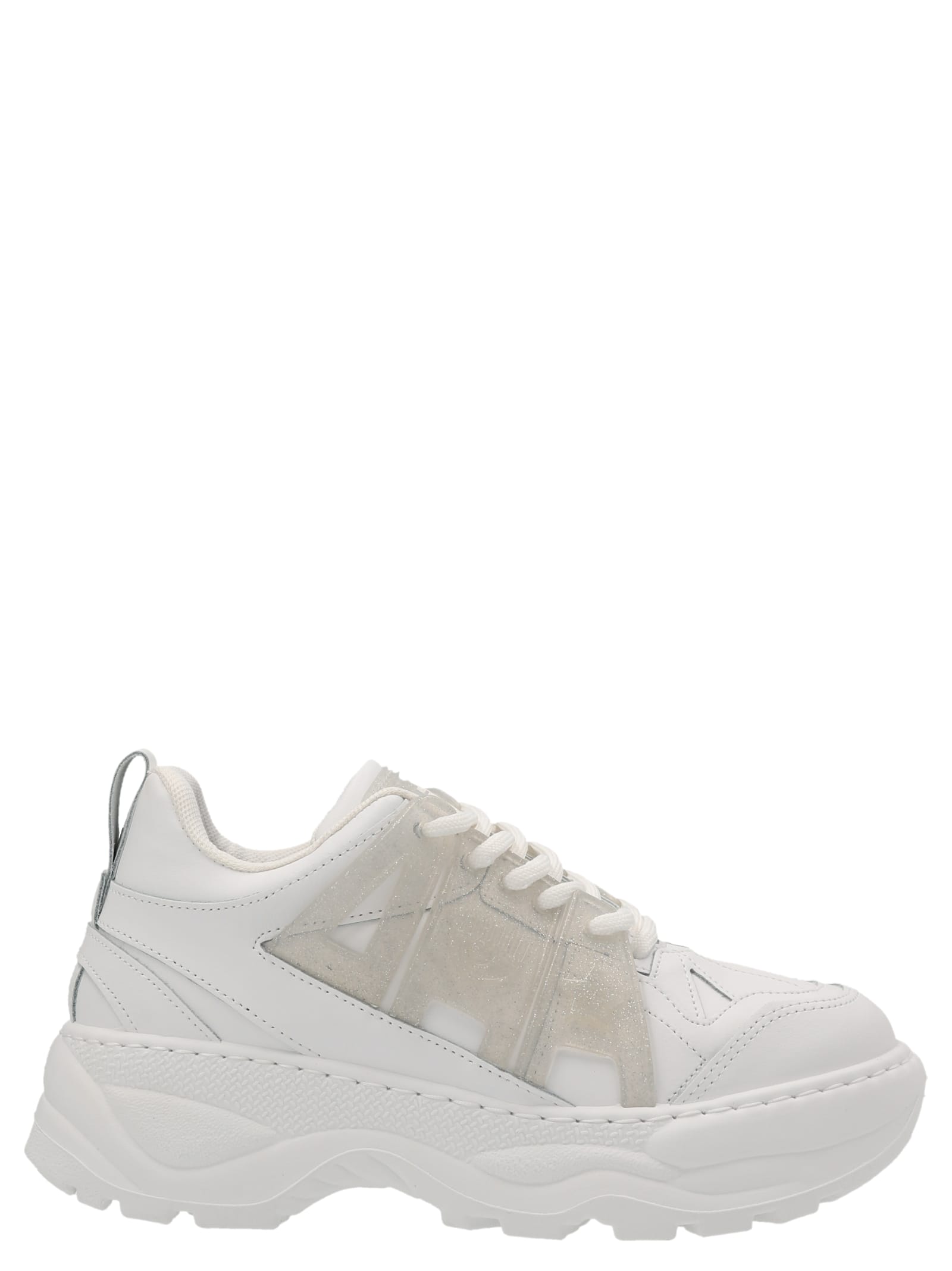 Shop Chiara Ferragni Cf Hi Fly Sneakers In White