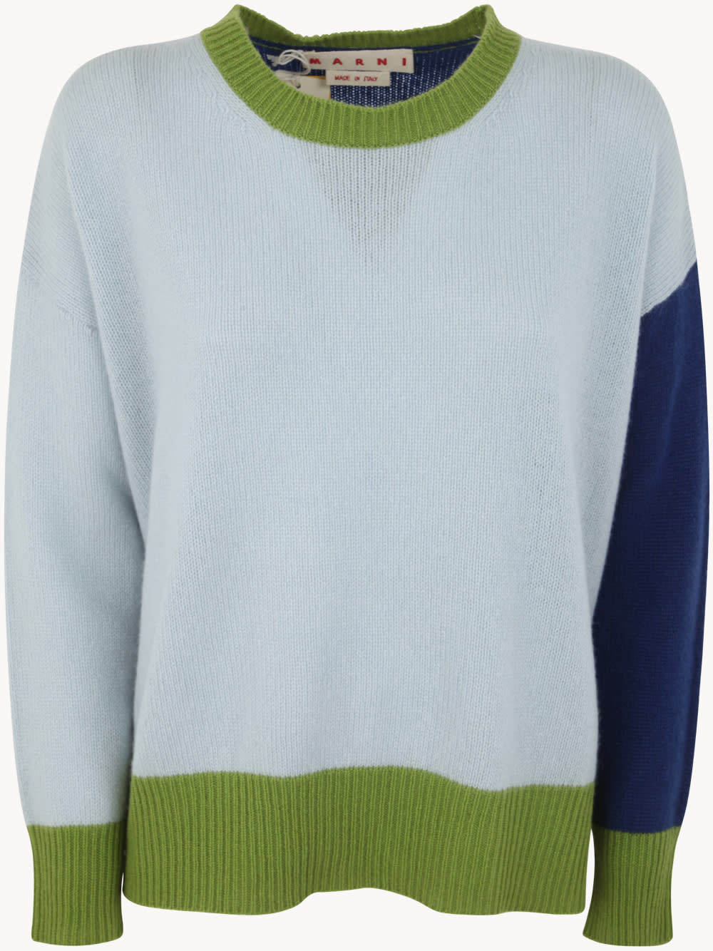 MARNI CREW NECK LONG SLEEVES LOOSE FIT SWEATER