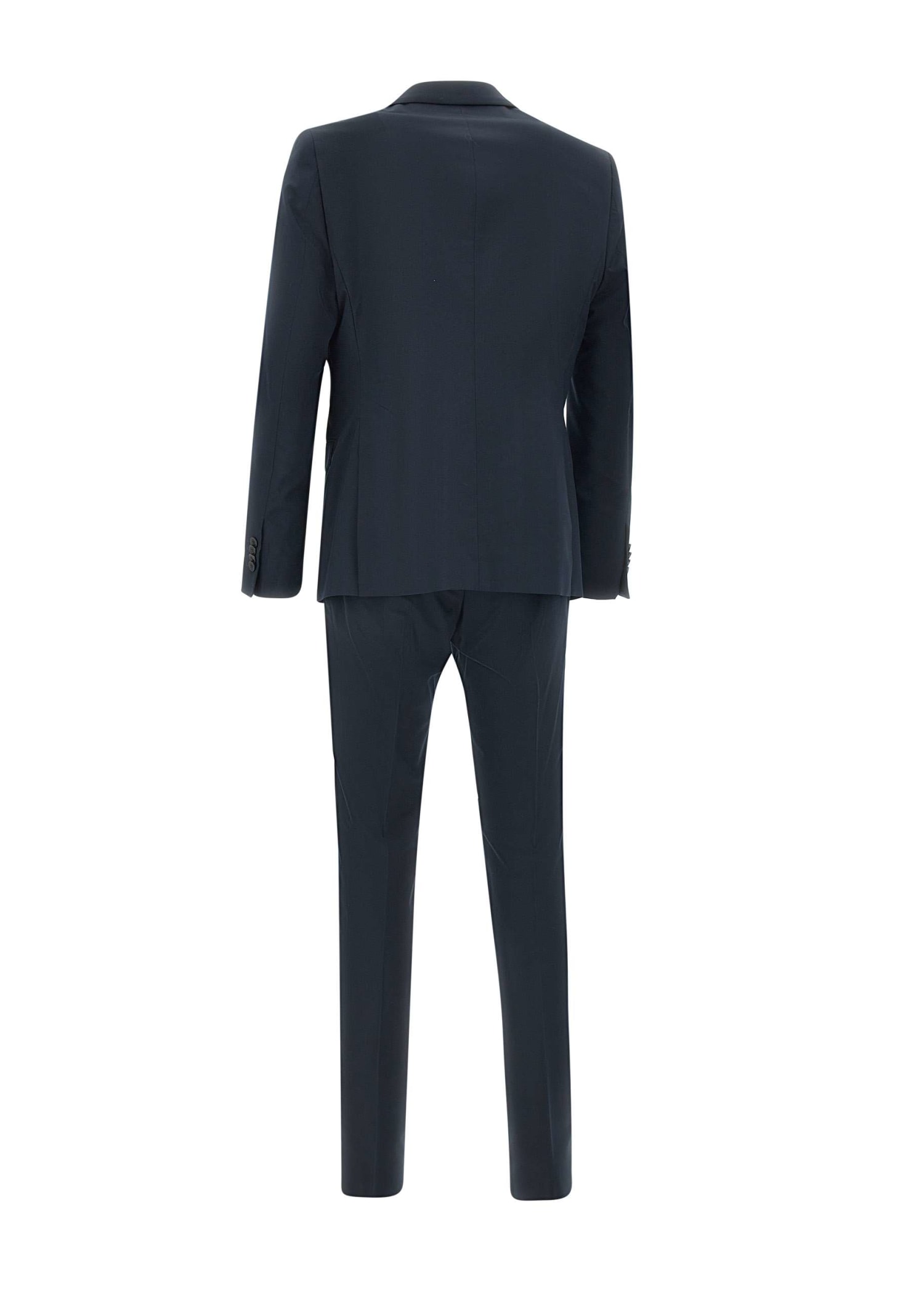 Shop Manuel Ritz Viscose Two-piece Suit In Nero