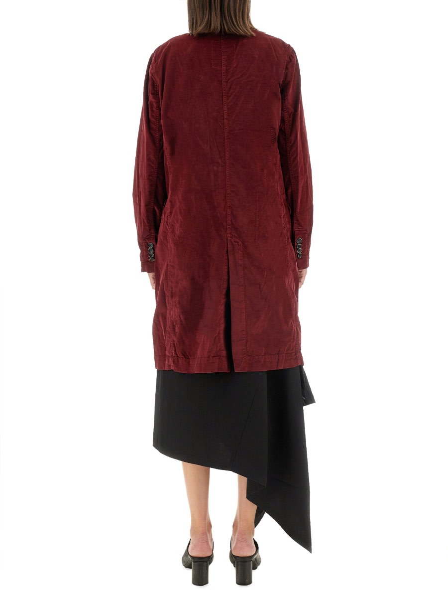 Shop Uma Wang Katia Jacket In Bordeaux