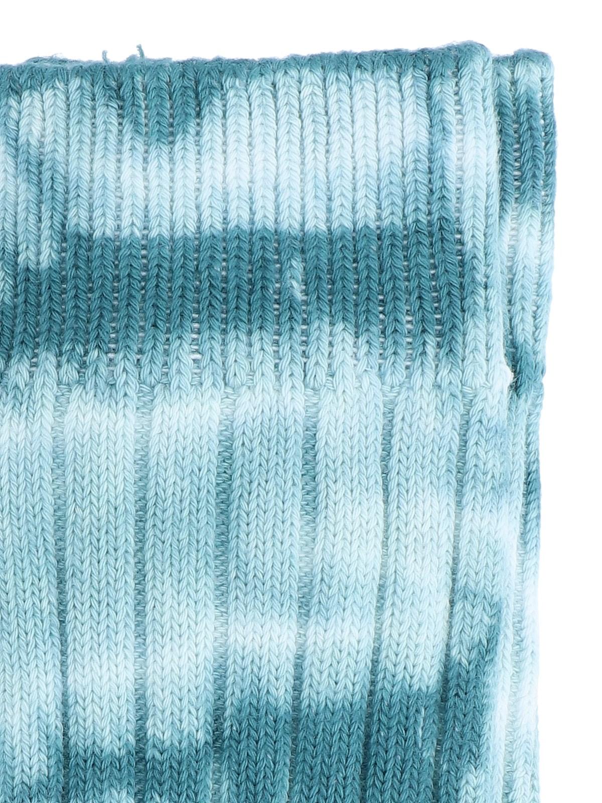 Shop Stussy Dyed Socks In Teal