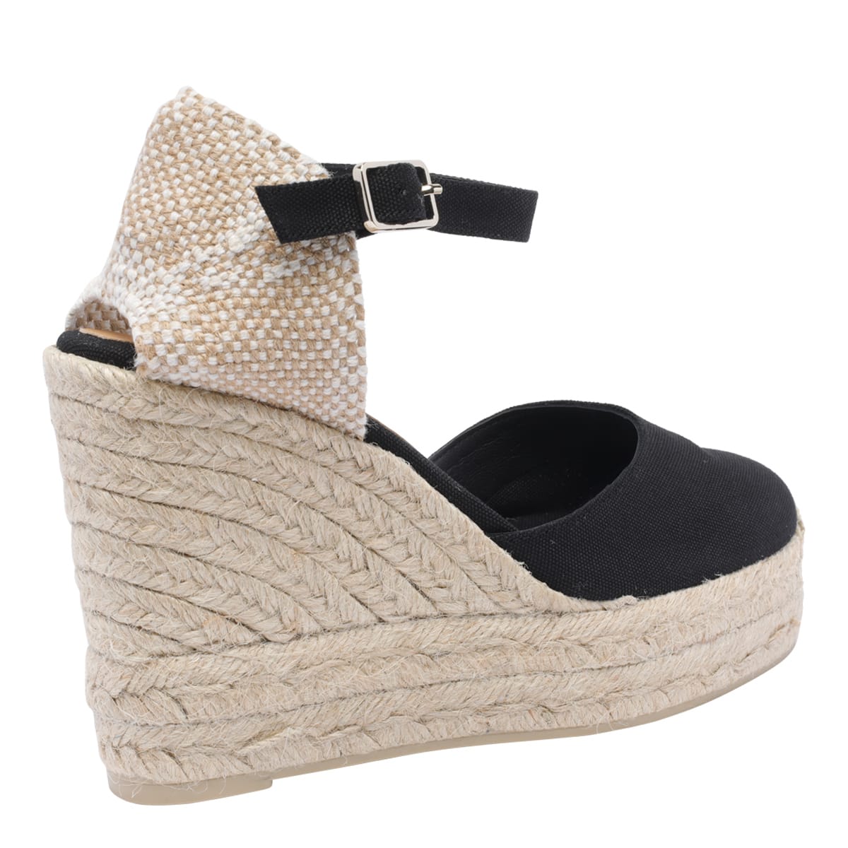 Castaã±er Castañer Woman Espadrilles Black Size 10 Textile Fibers In Black