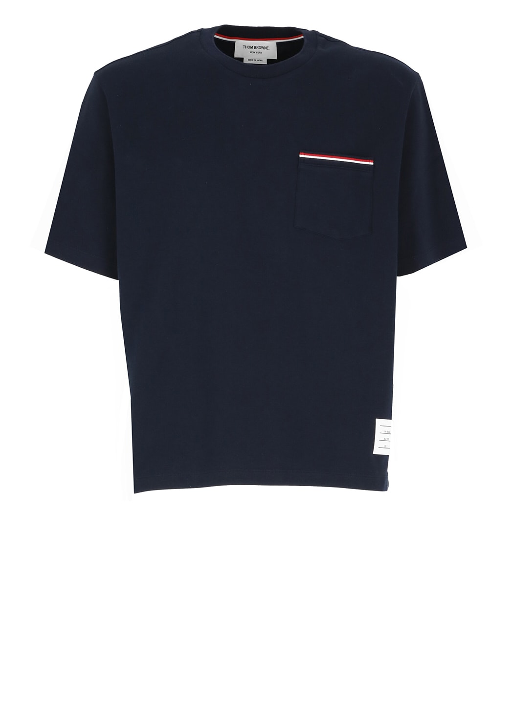 Thom Browne T-shirt With Chest Pocket