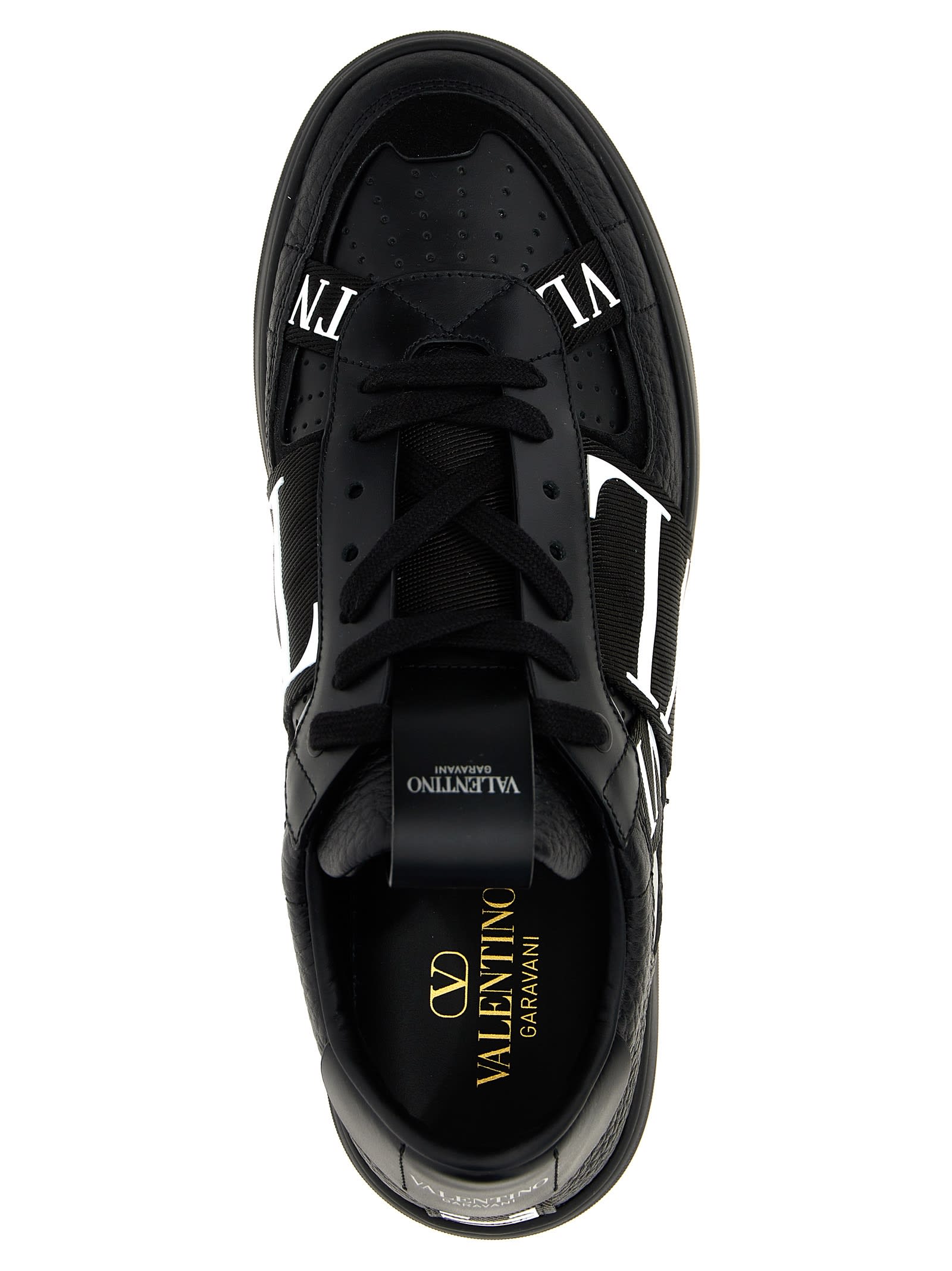 Shop Valentino Vl7n Sneakers In Black