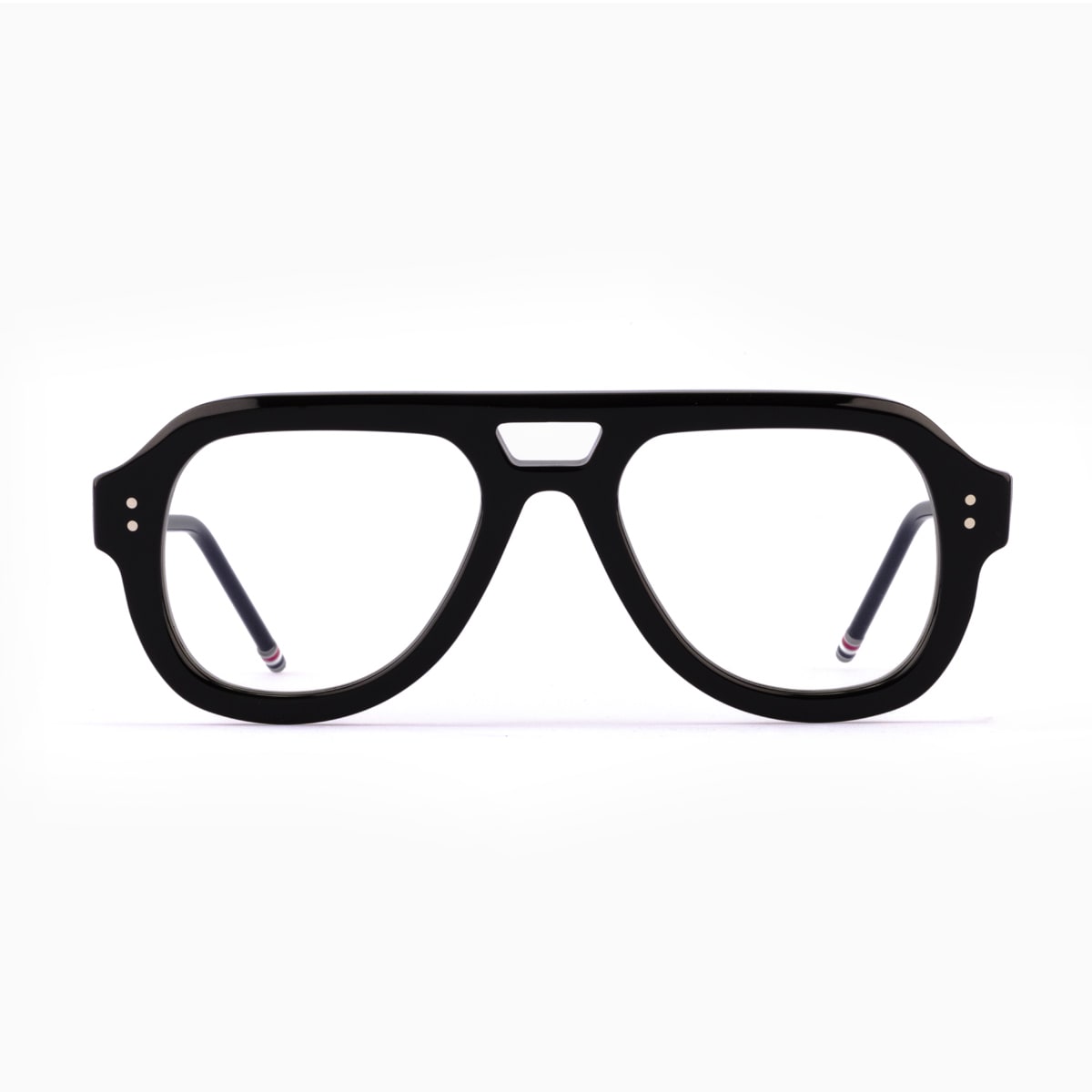 Thom Browne Ueo923a - G0002 001-55 Black Glasses In Black