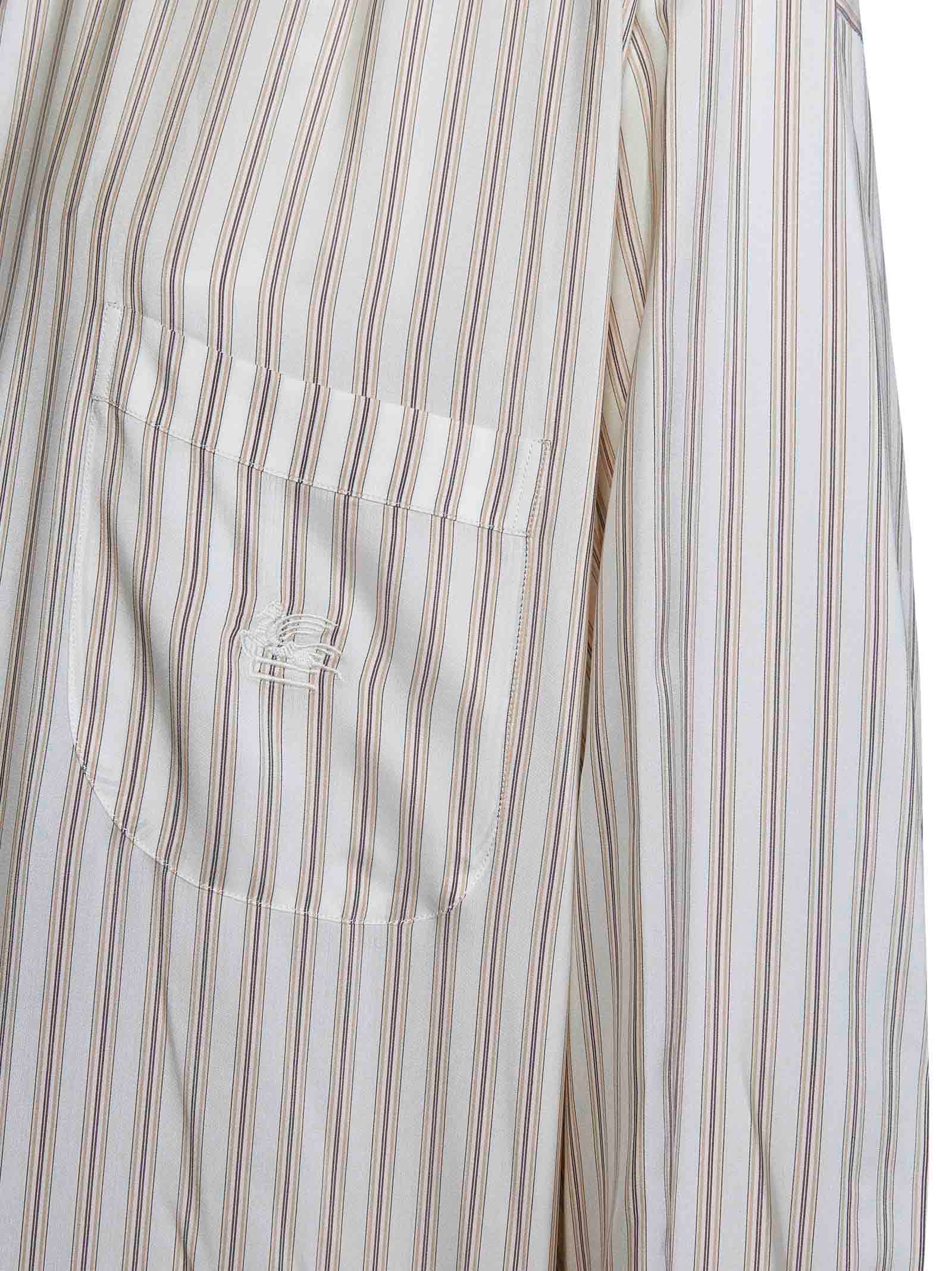 Shop Etro Shirt In Beige