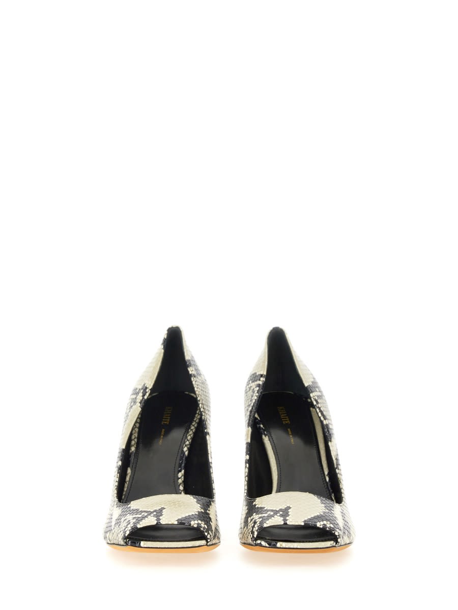 Shop Khaite Pump Cedar In Animalier