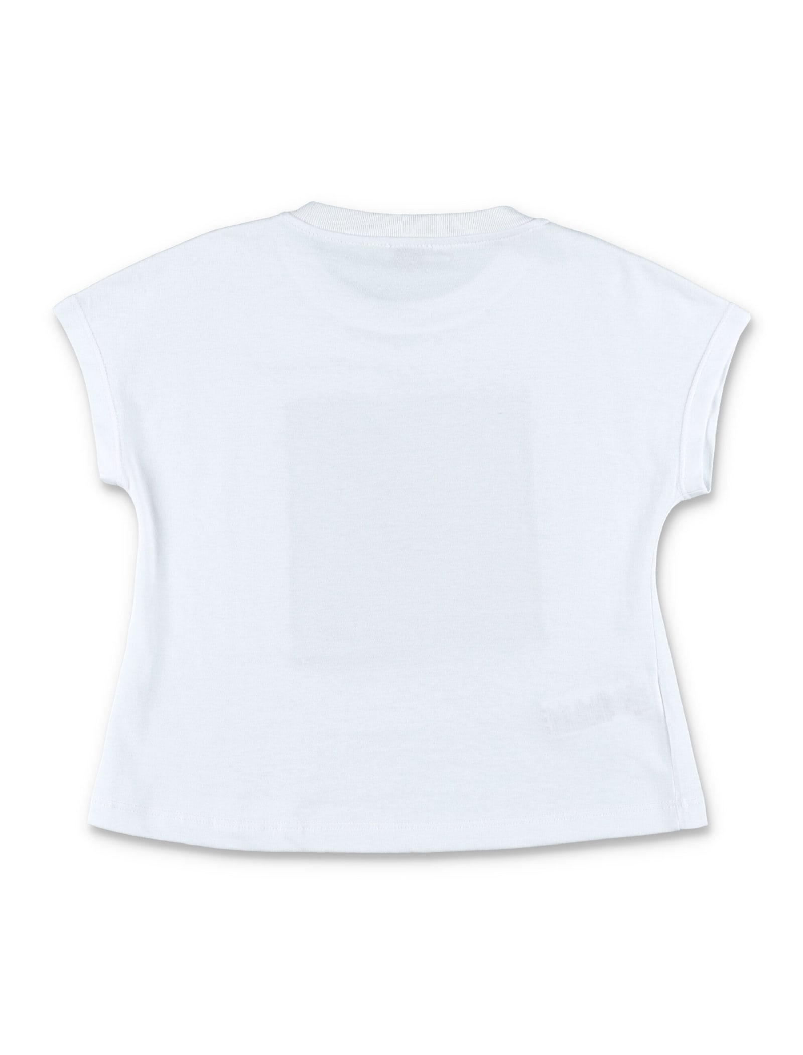 Shop Il Gufo Patch T-shirt In White