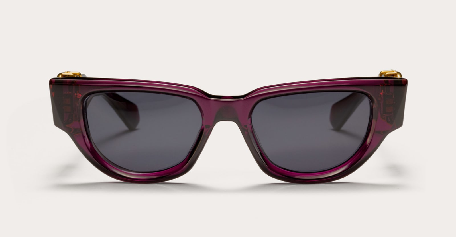 Valentino Due - Crystal Purple / Gold Sunglasses