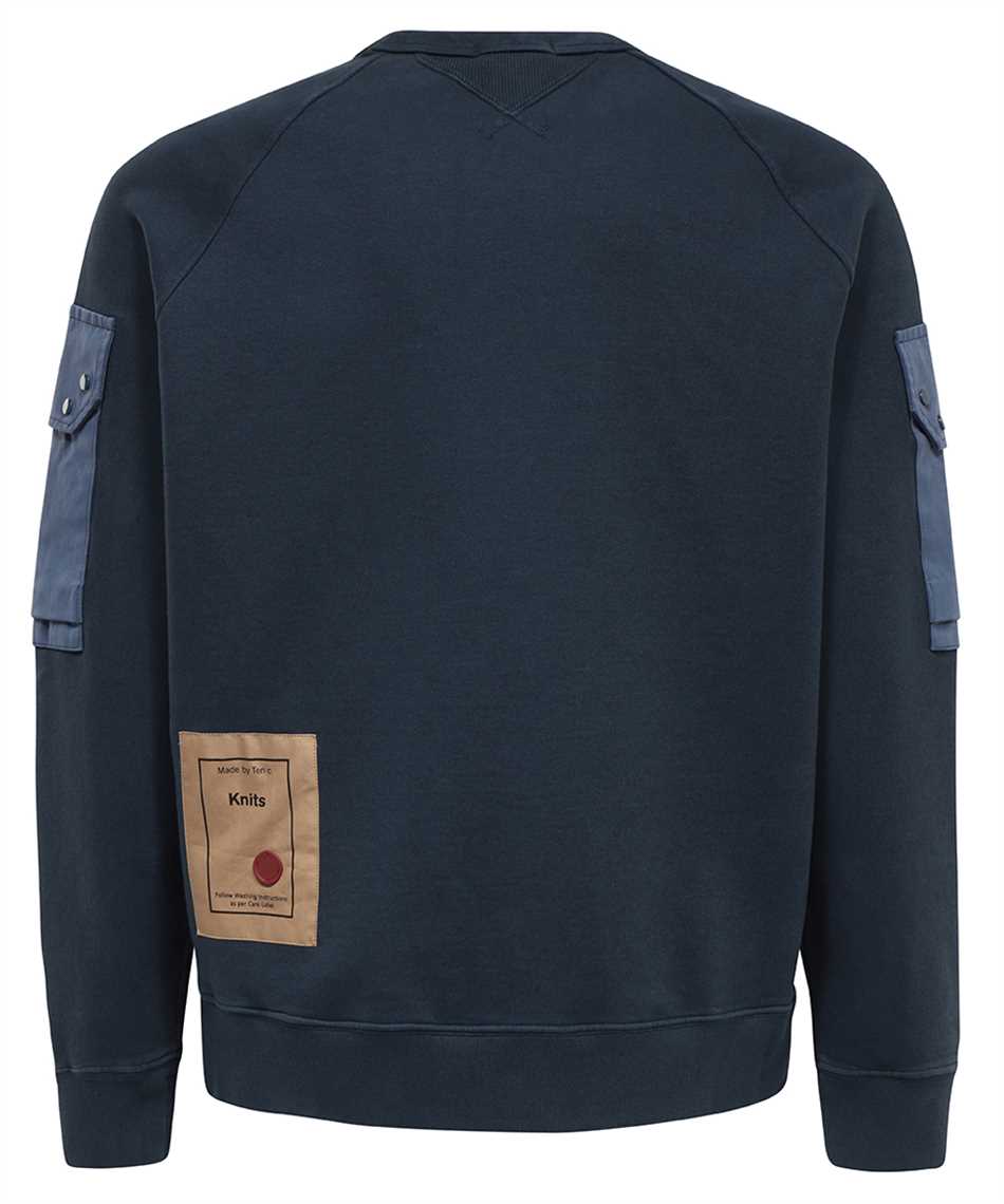 Ten C Cotton Sweatshirt In Blue