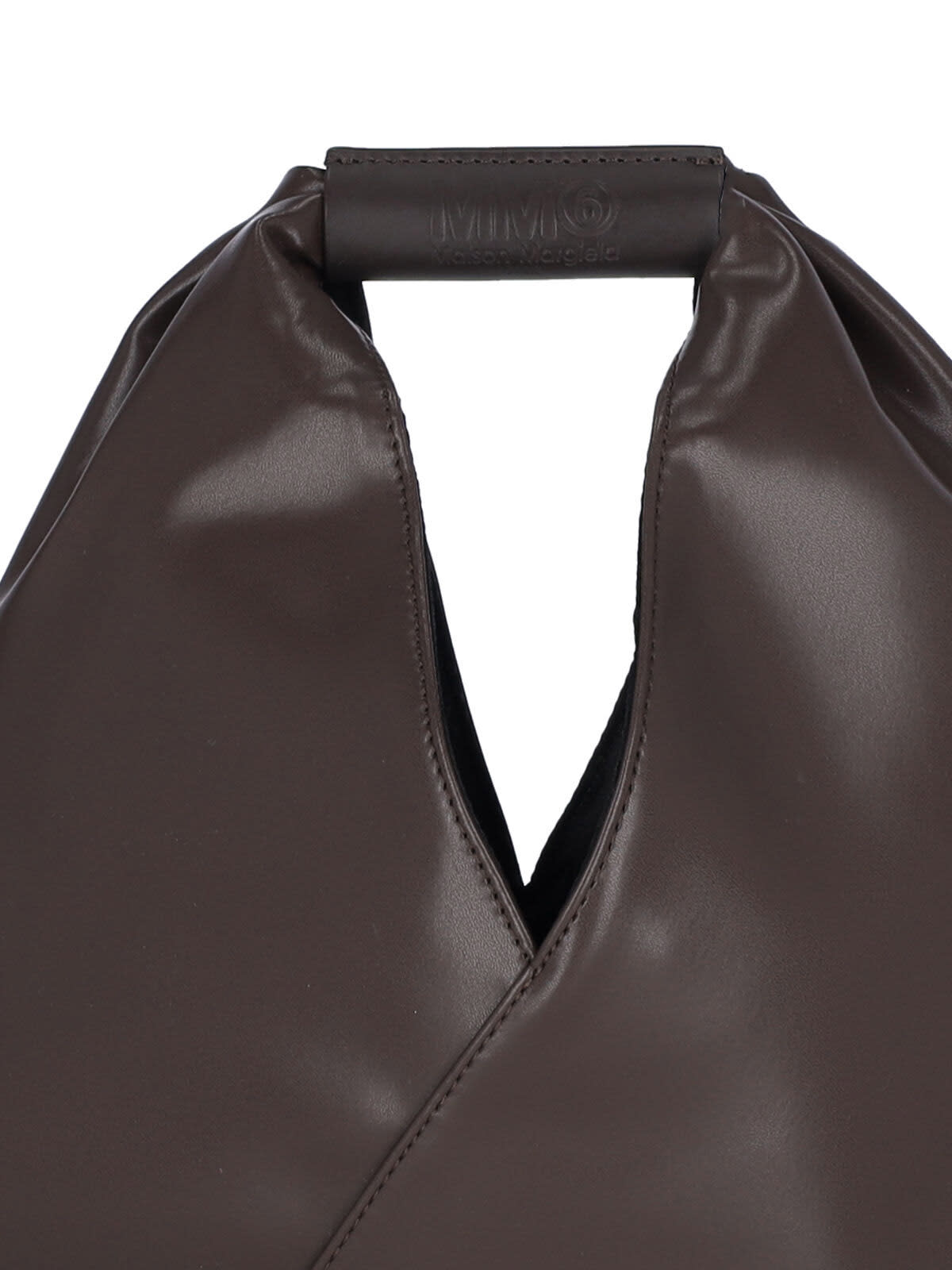 Mm6 Maison Margiela Japanese Small Tote Bag In Brown