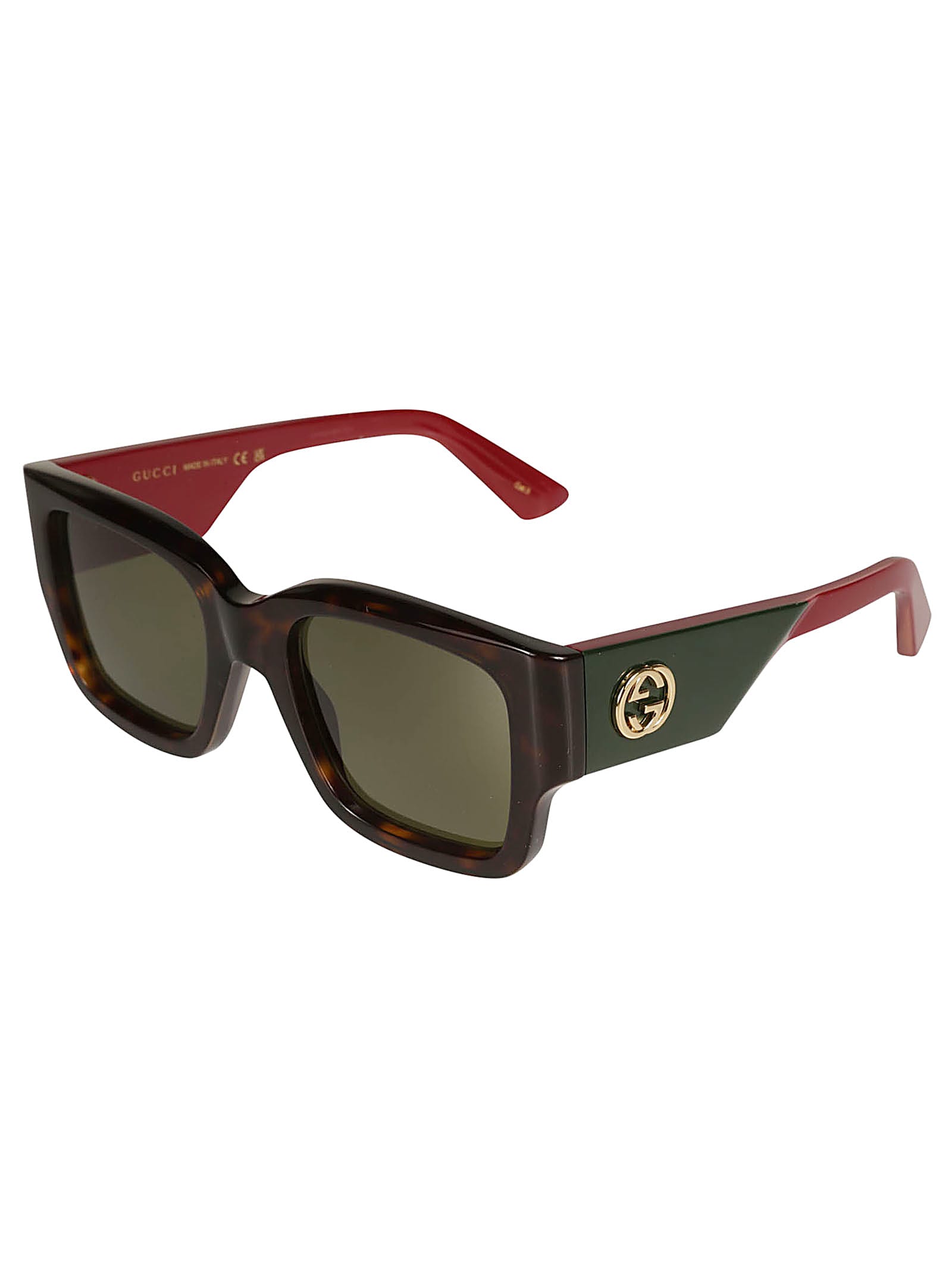 Gucci Wayfarer Square Sunglasses In Brown