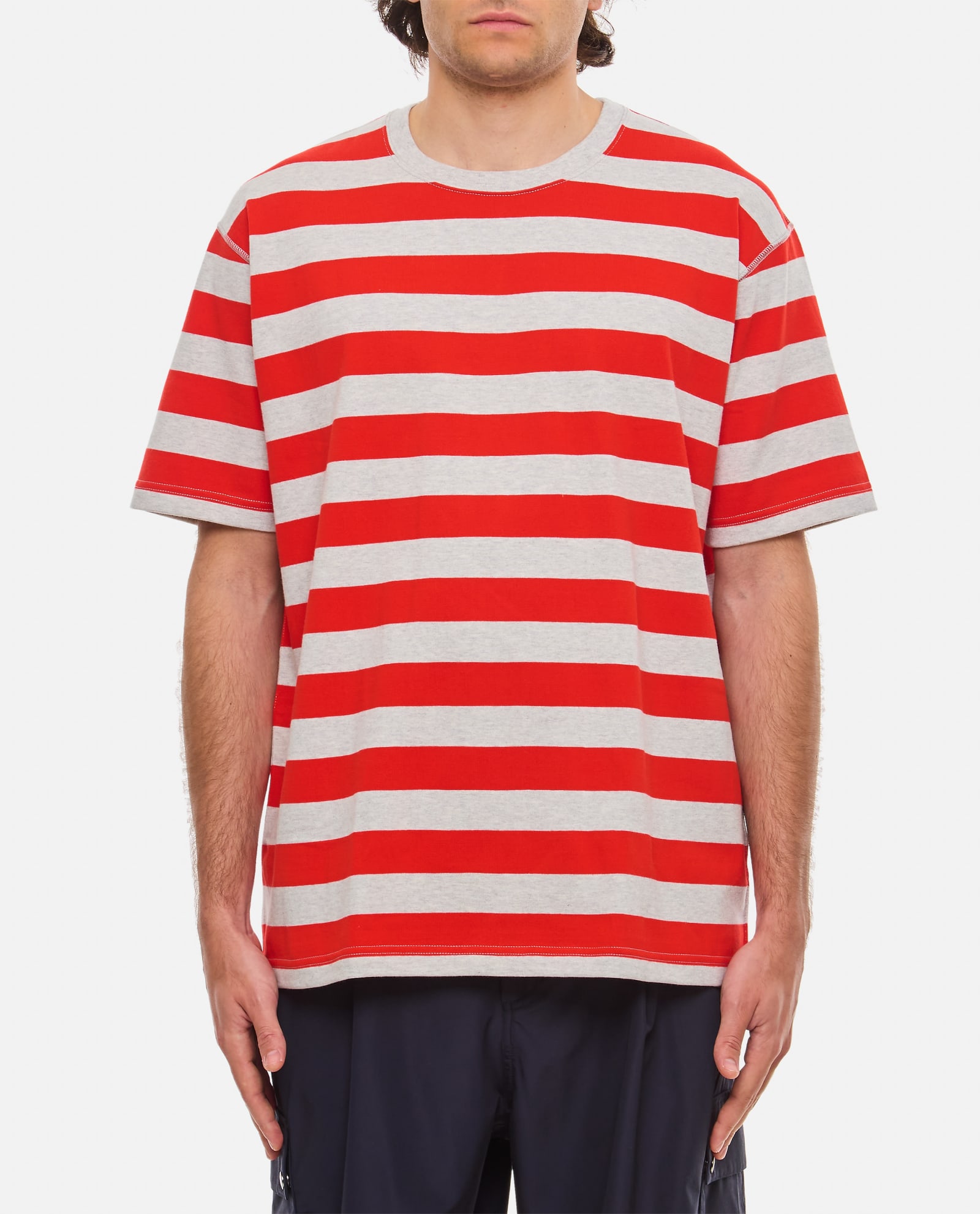 Short Sleeves Stripes T-shirt