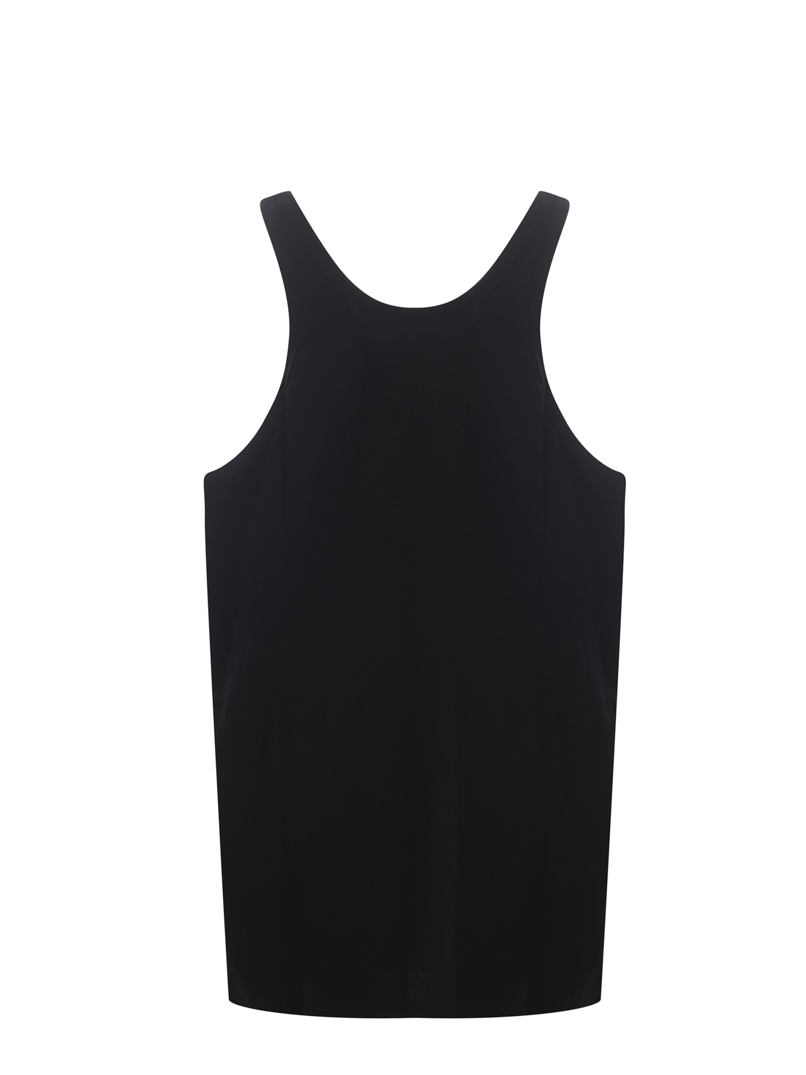 Shop Fiorucci Dress  Made Of Cotton In Nero