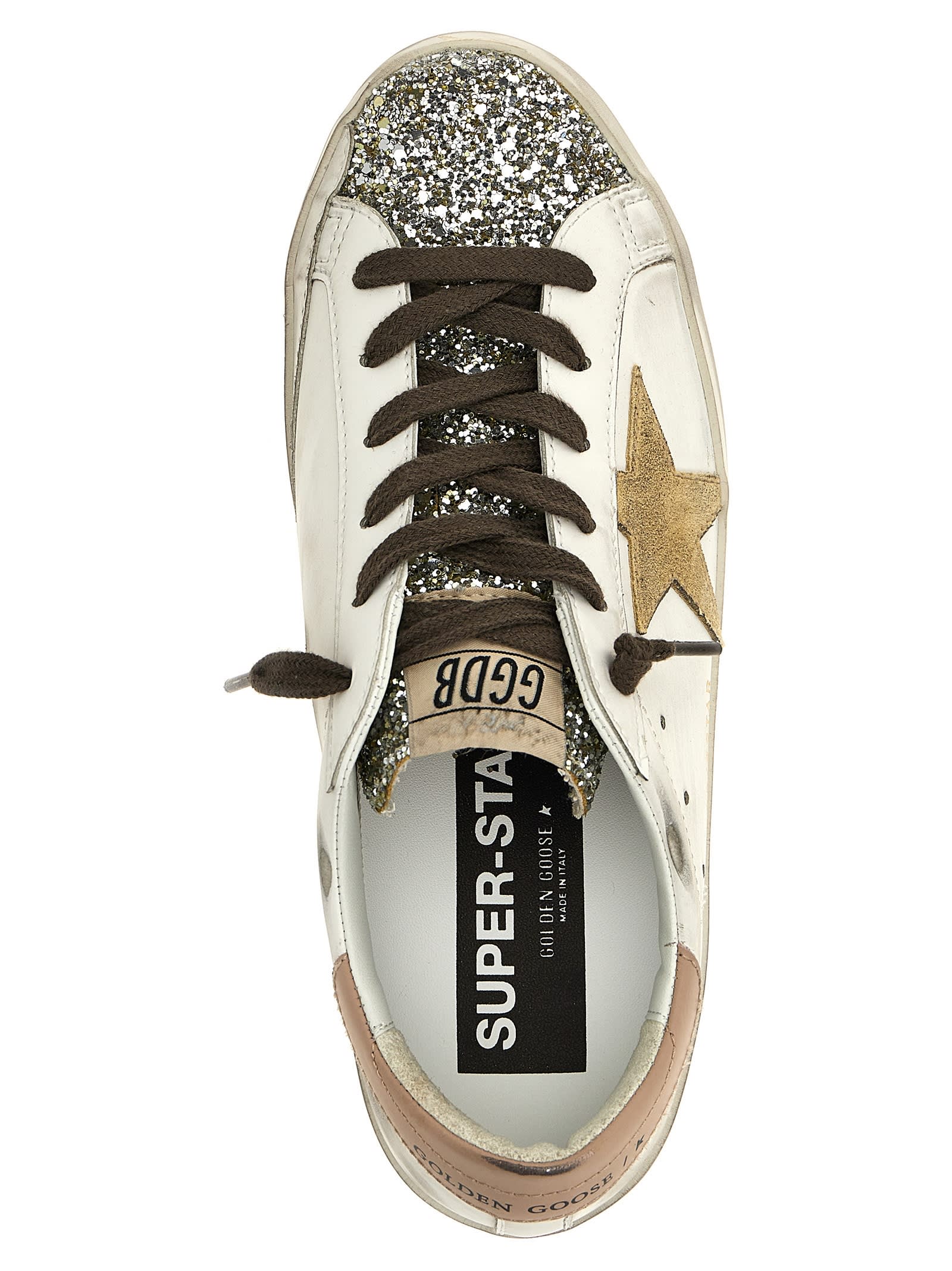 Shop Golden Goose Superstar Sneakers In Multicolor