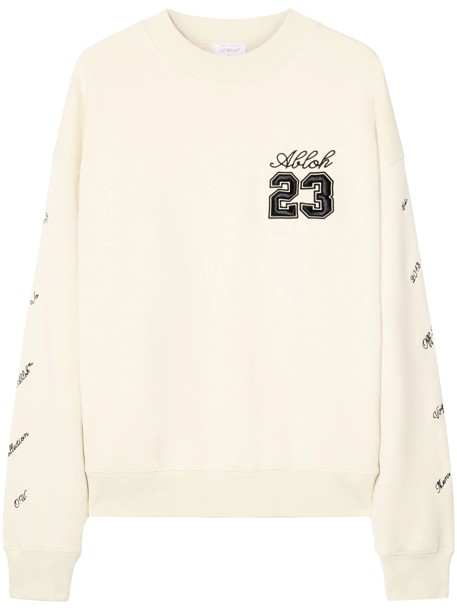 Off-white Off White Sweaters Beige In Neutral