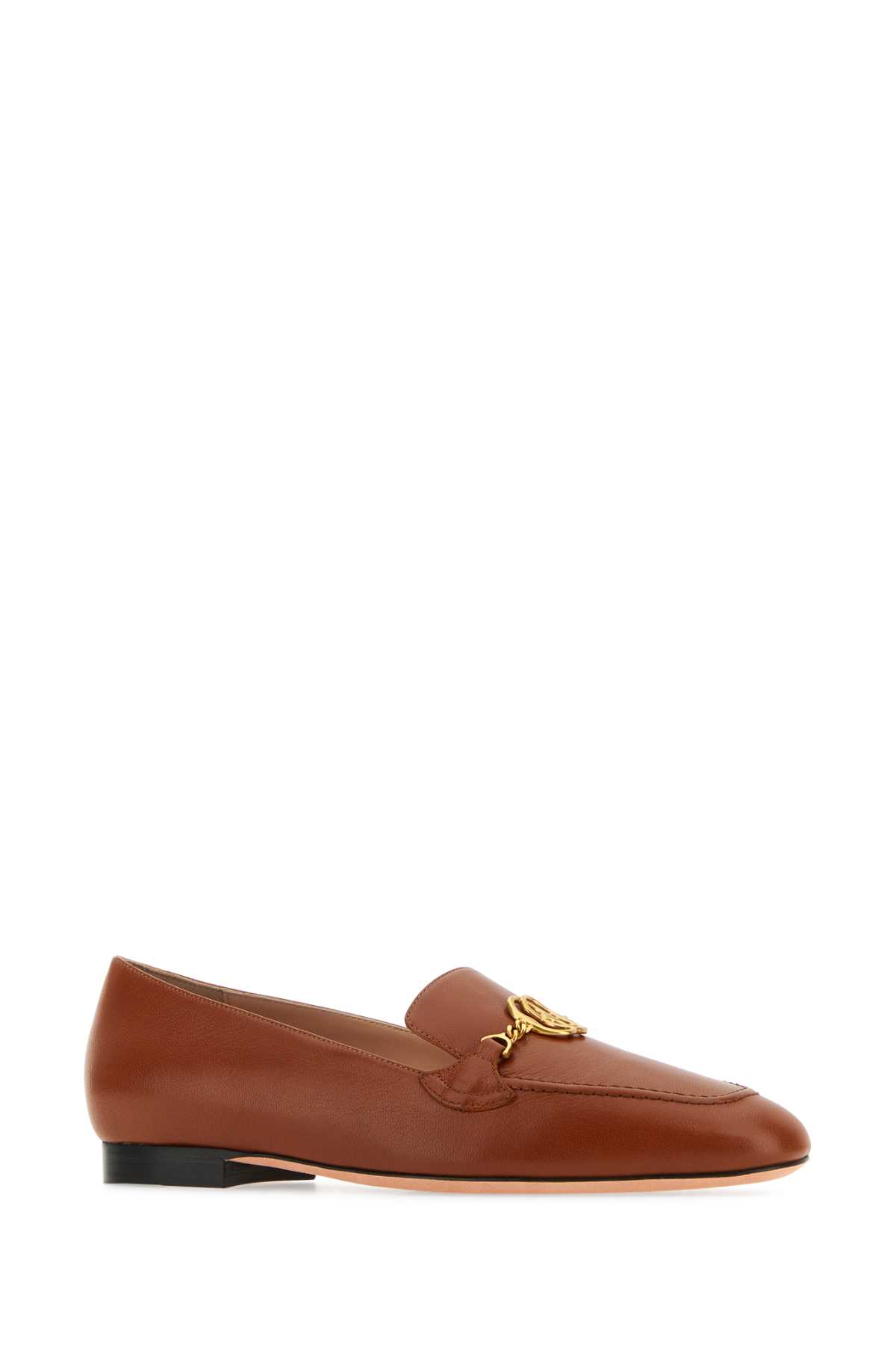 Bally Caramel Leather Obrien Loafers In Cuero50