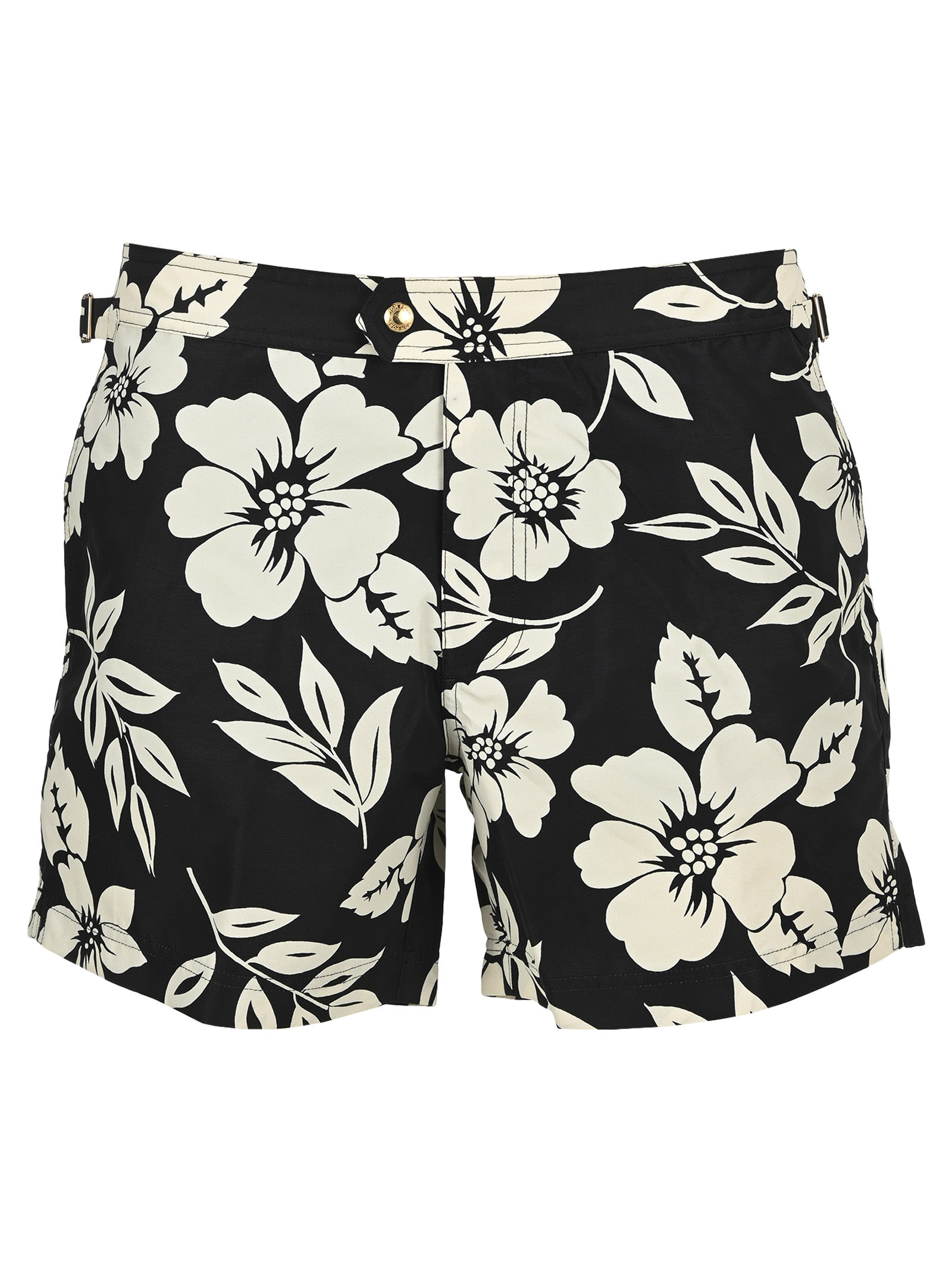 Tom Ford Nylon Floral Print Swim Shorts