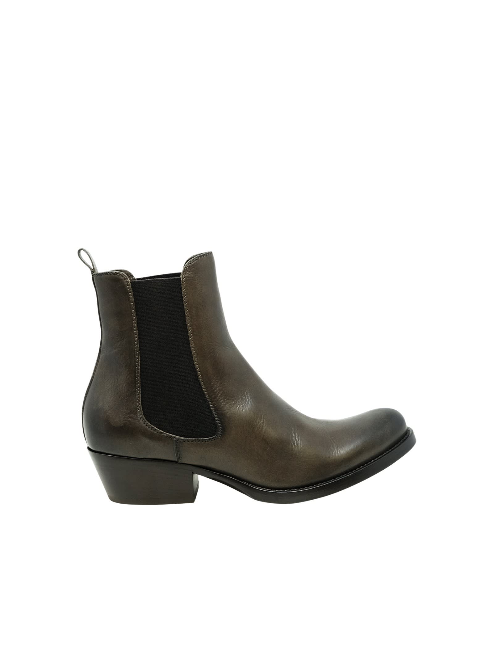 Sartore Sr421004 Torba Brown Leather Ankle Boots
