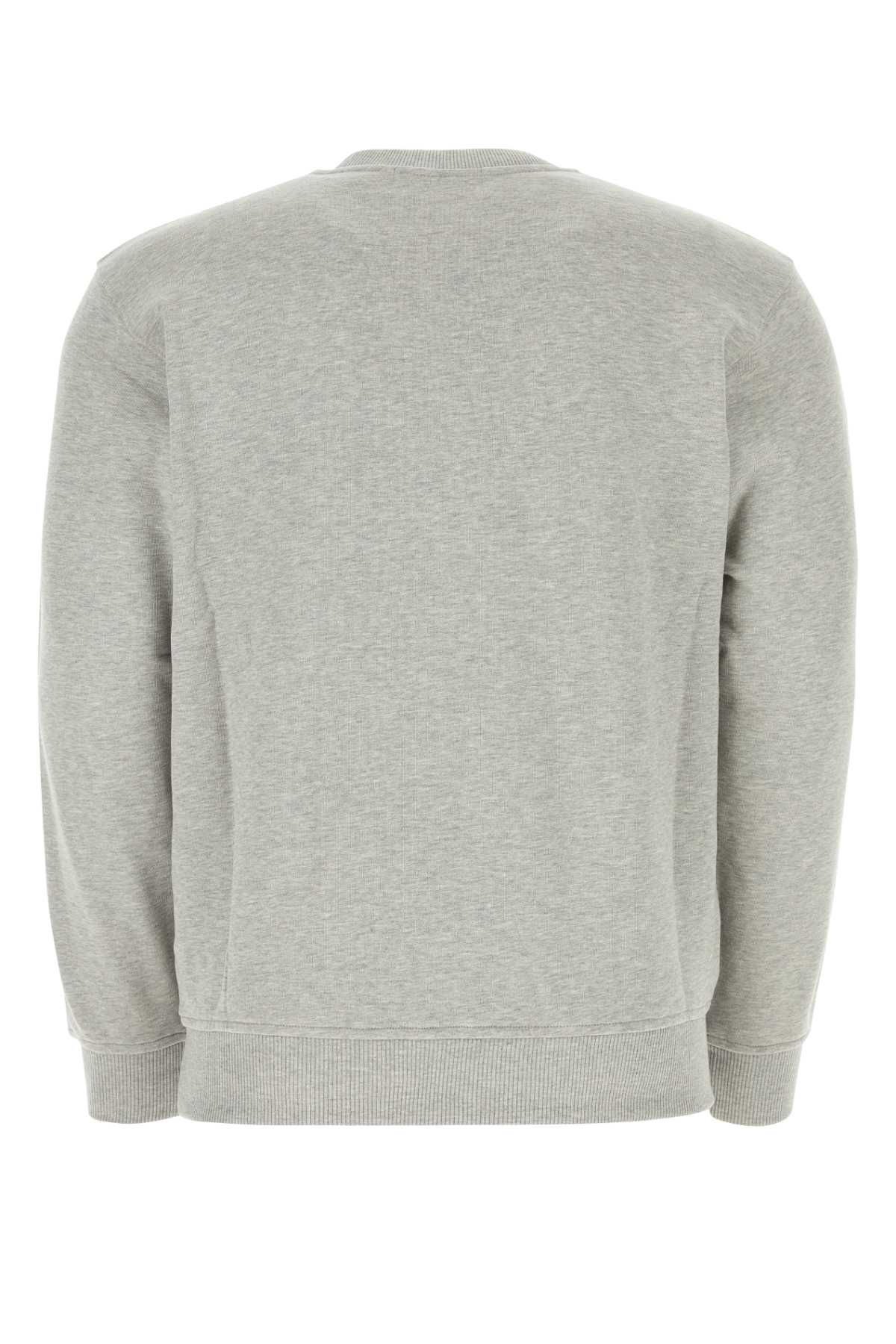 Shop Comme Des Garçons Shirt Grey Cotton Comme Des Garã§ons Shirt X Lacoste Sweatshirt In Topgrey