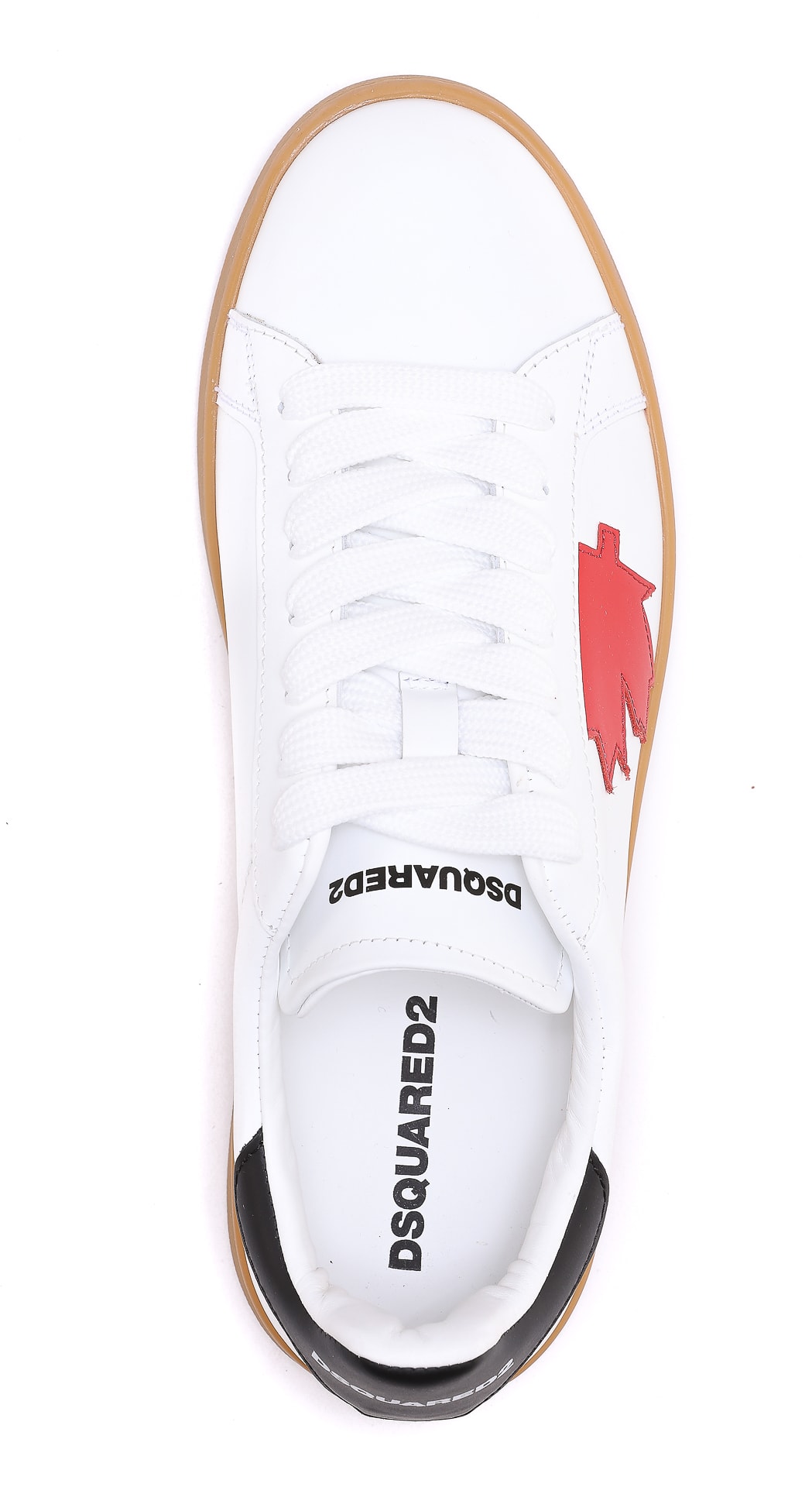 Shop Dsquared2 Boxer Sneakers  In White