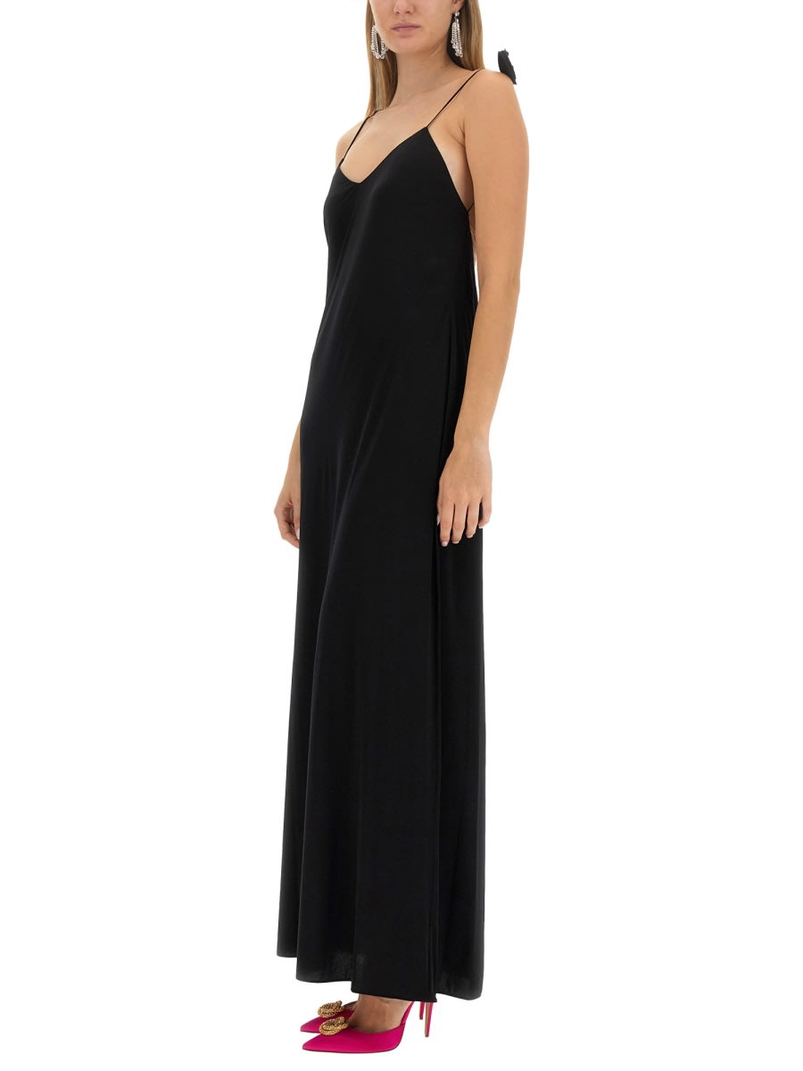 Shop Magda Butrym Petticoat Dress In Black