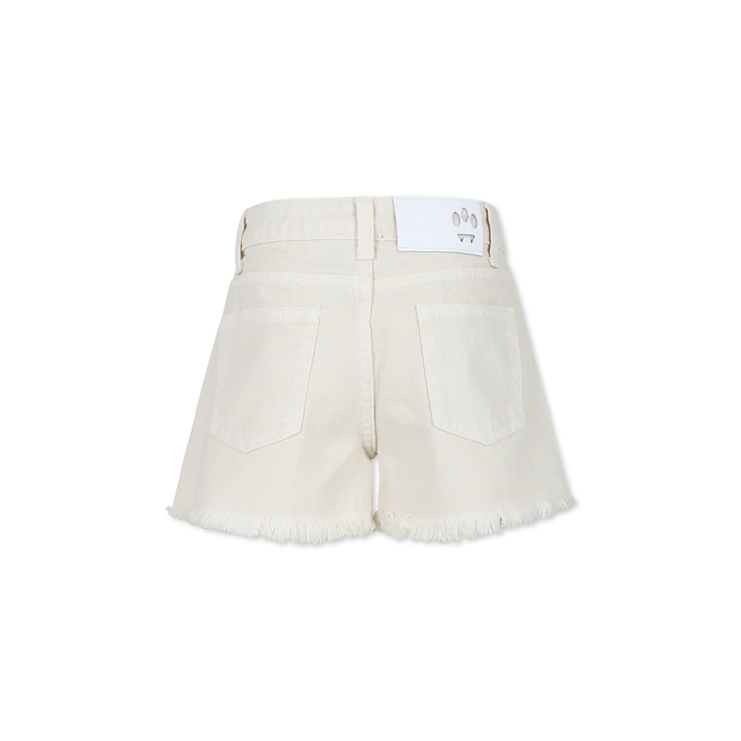 Shop Barrow Beige Shorts For Girl With Smiley