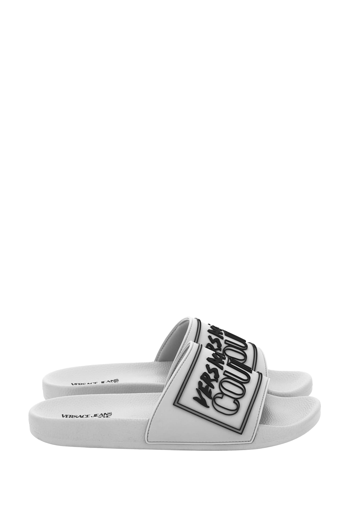VERSACE JEANS COUTURE VERSACE JEANS COUTURE MENS POOL SLIDES