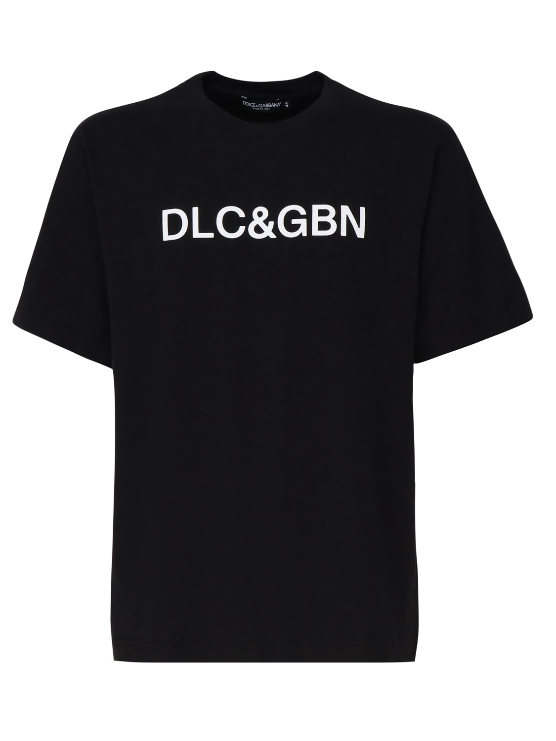 Shop Dolce & Gabbana Cotton T-shirt In Black