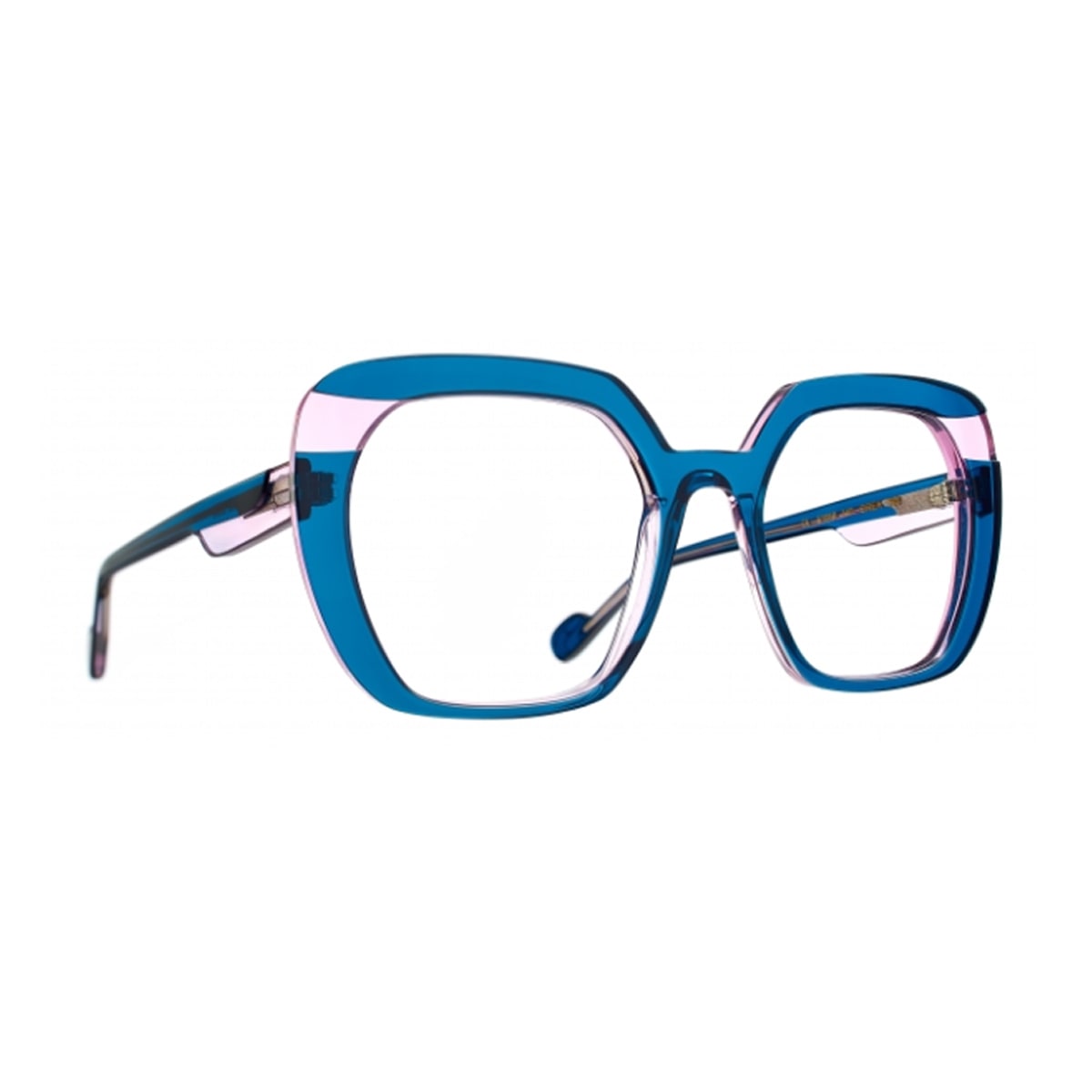 Orea 768 Blu Petrolio Pink Glasses