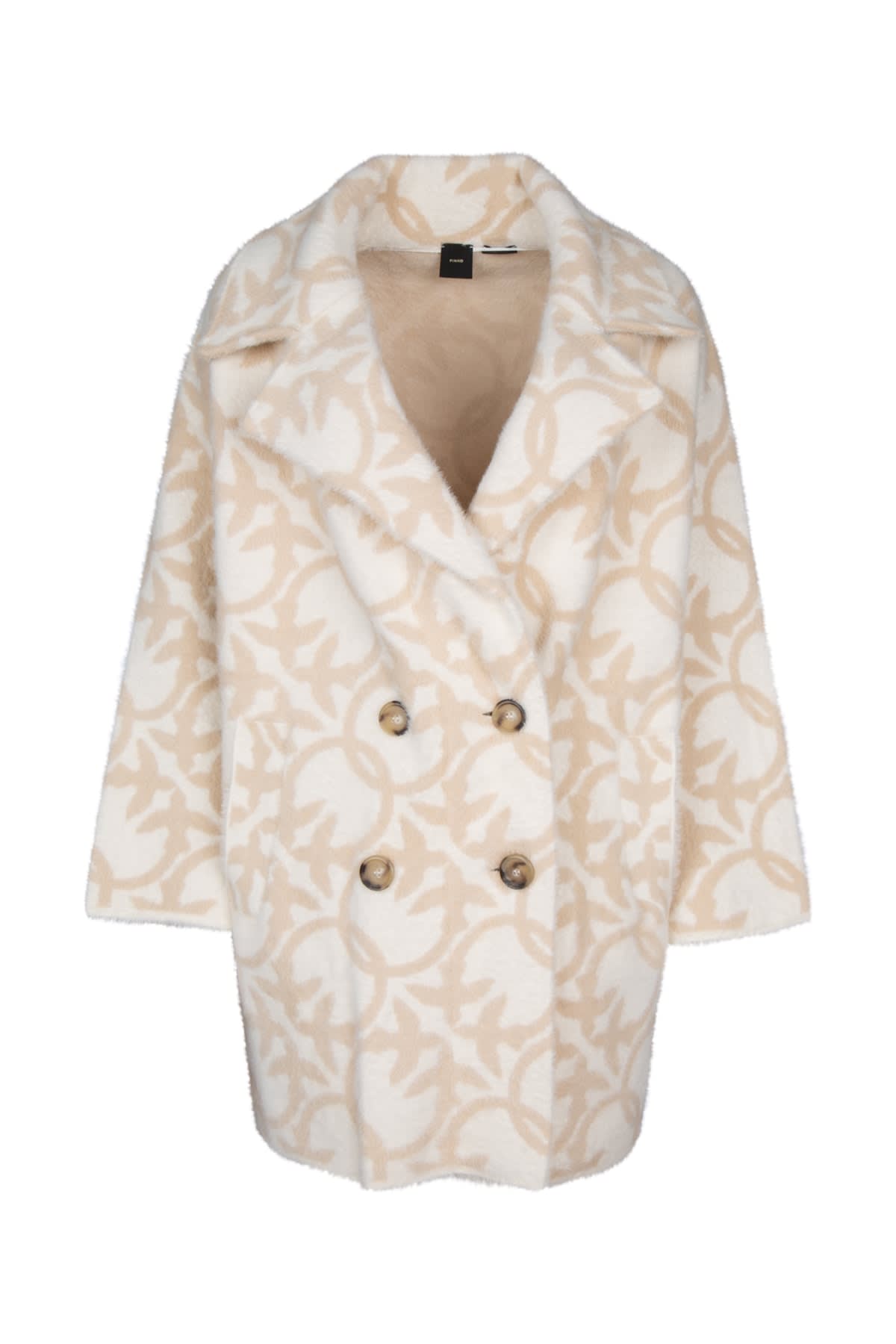 Shop Pinko Cappotto In Pannabeige