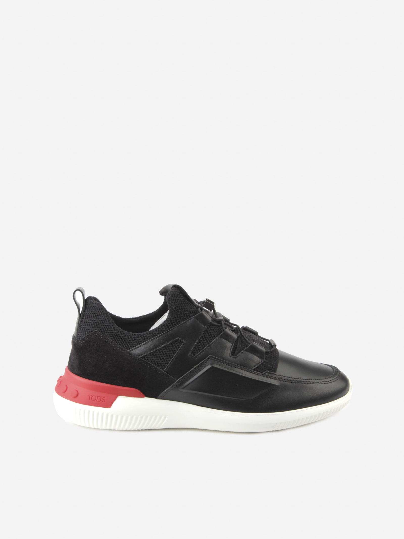 Tods No code 03 Sneaker In Leather And Technical Fabric