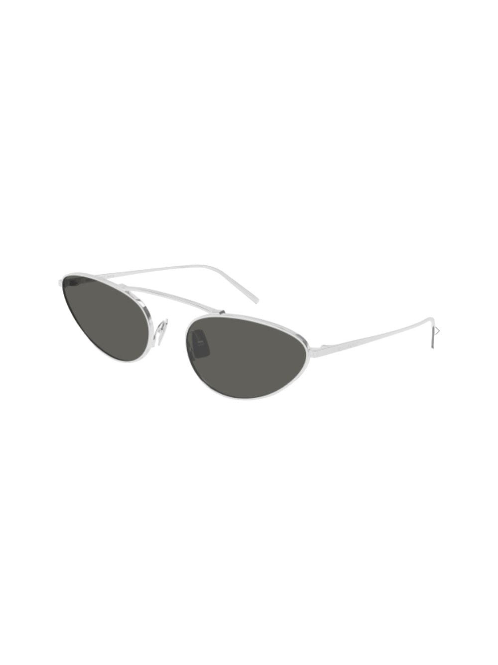Saint Laurent Sl 538 - Silver Sunglasses In White