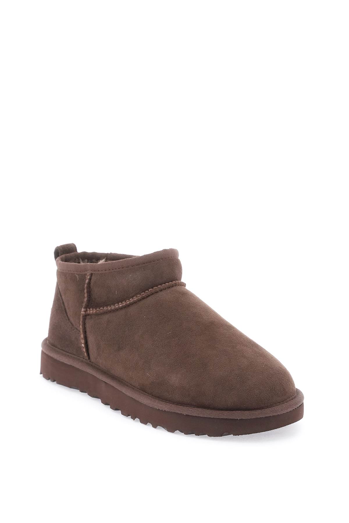 Ugg Classic Ultra Mini Womens Suede Ankle Bootie Slippers