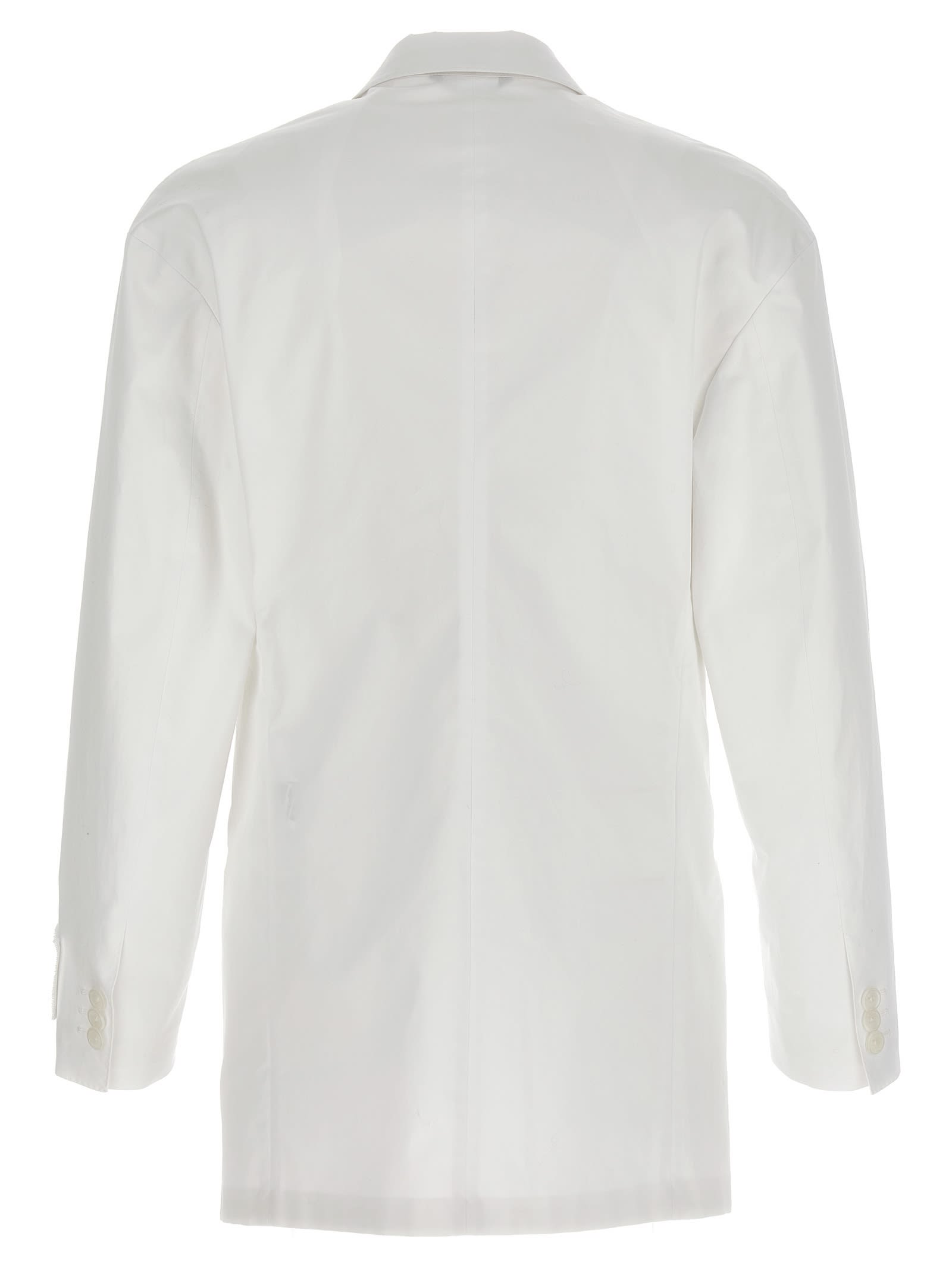 Shop Dolce & Gabbana Re-edition S/s 1992 Blazer Jacket In White