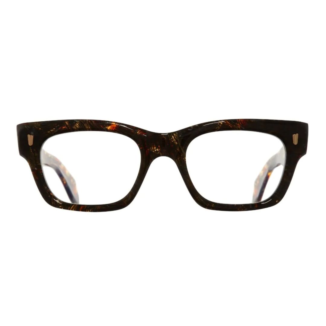 Cutler And Gross Eyeglasses 1391-02 53mm Brush Stroke Acetate Optical Glasses