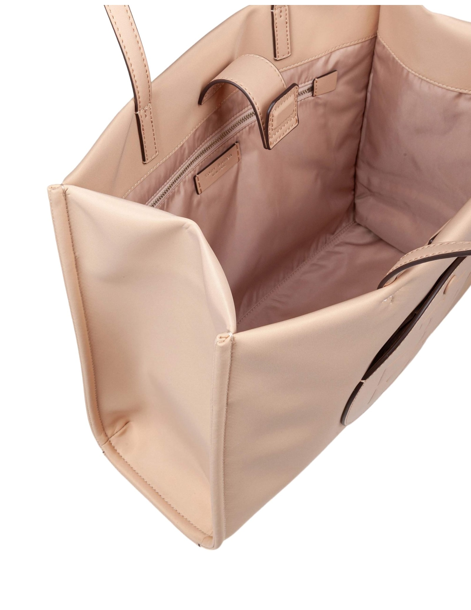 Tory Burch Ella Small Nylon Tote Bag In Rose Silk In Pink
