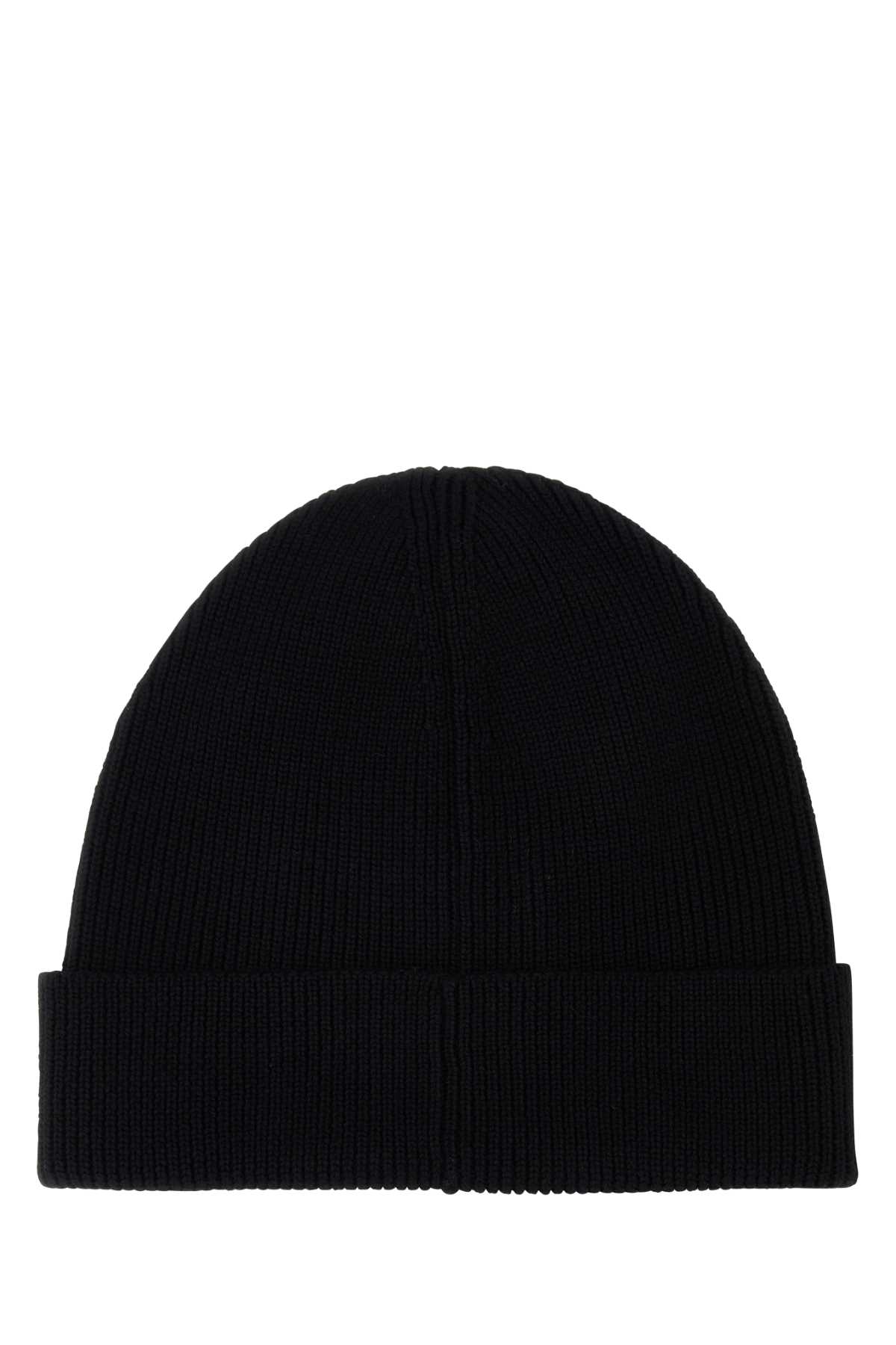Ambush Black Wool Beanie Hat In Tapshoes