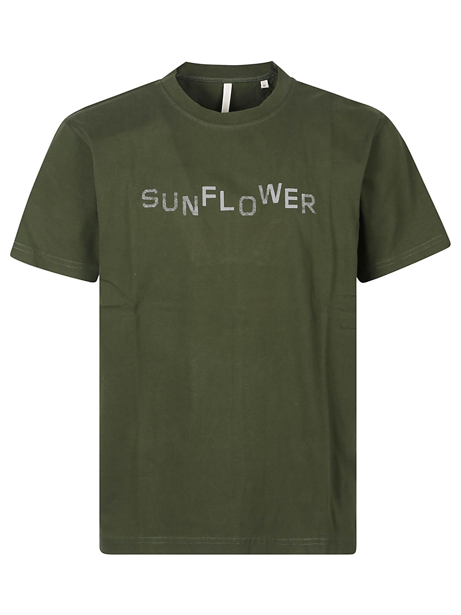 Sunflower Easy Overdyed T-shirt In Green