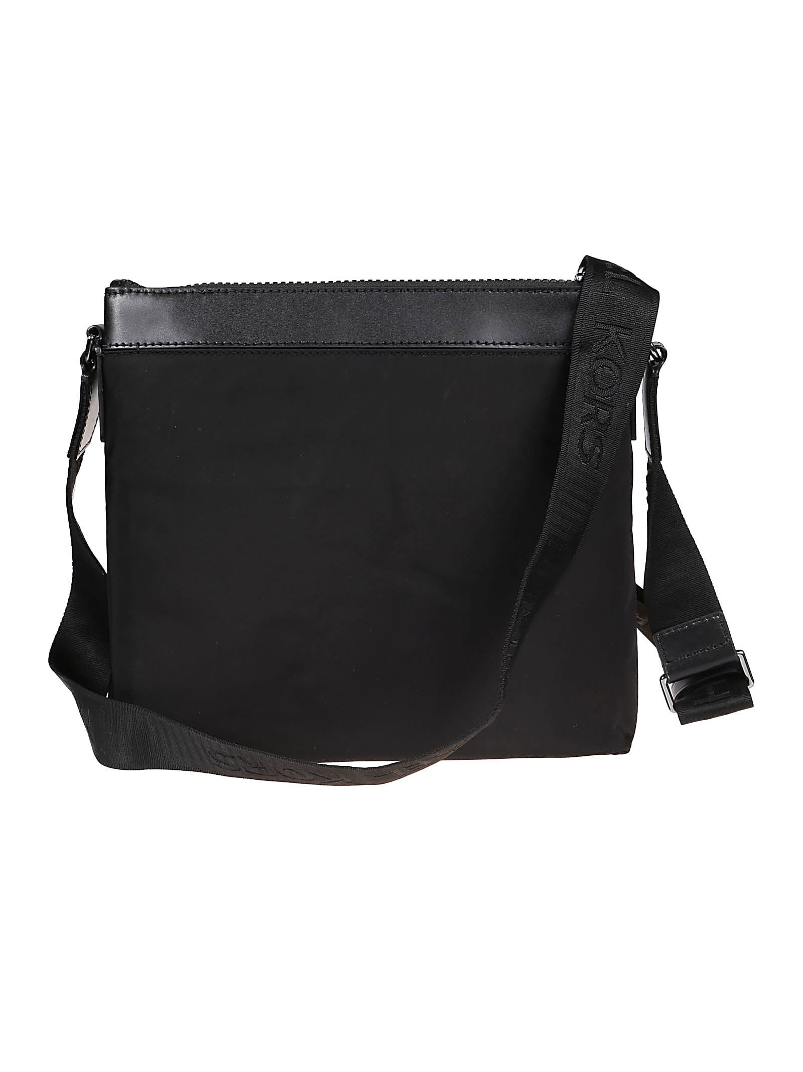 Shop Michael Kors Brooklyn Large Crossbody Bag In Black