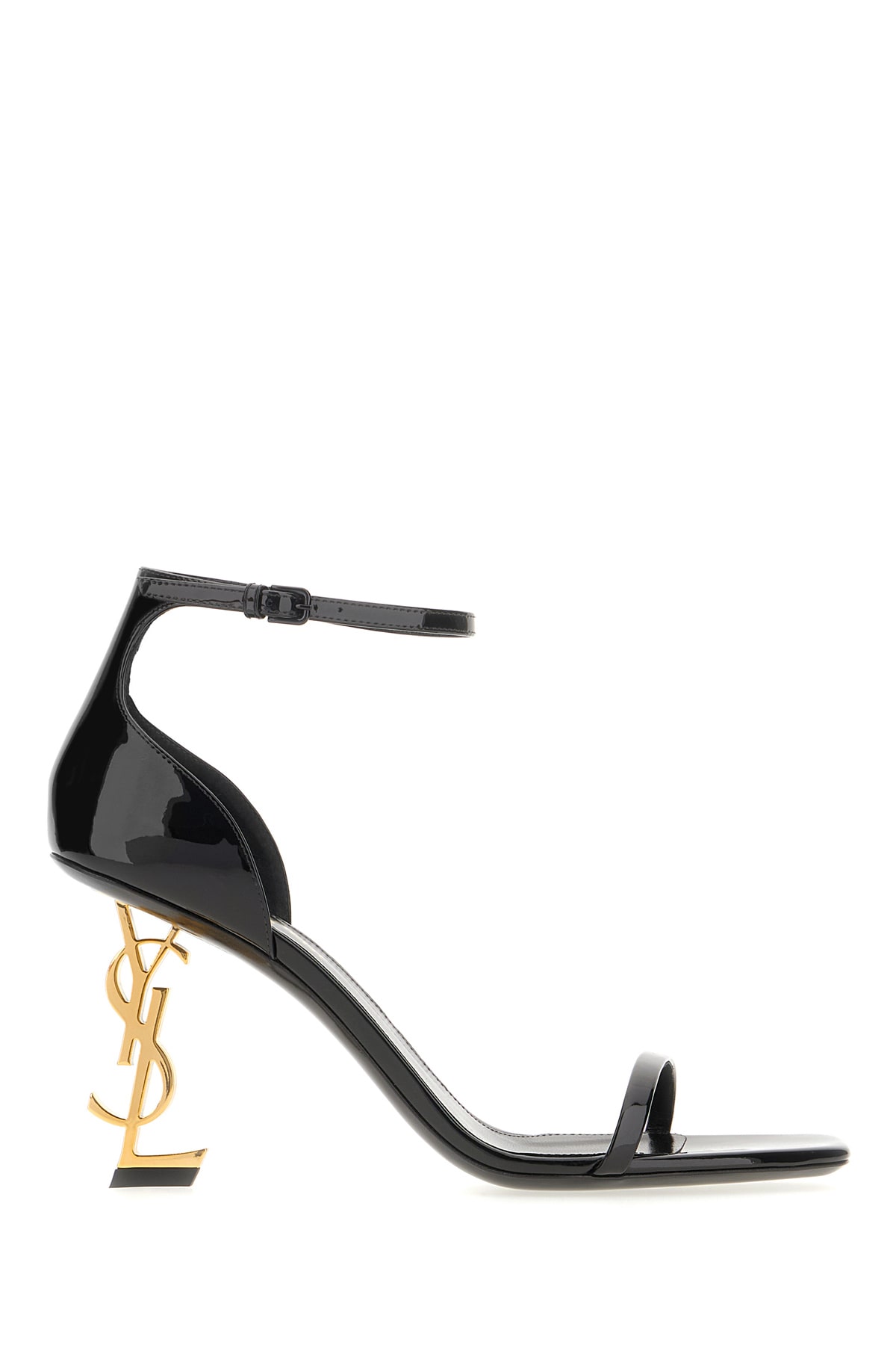 Saint Laurent Black Leather Opyum Pumps