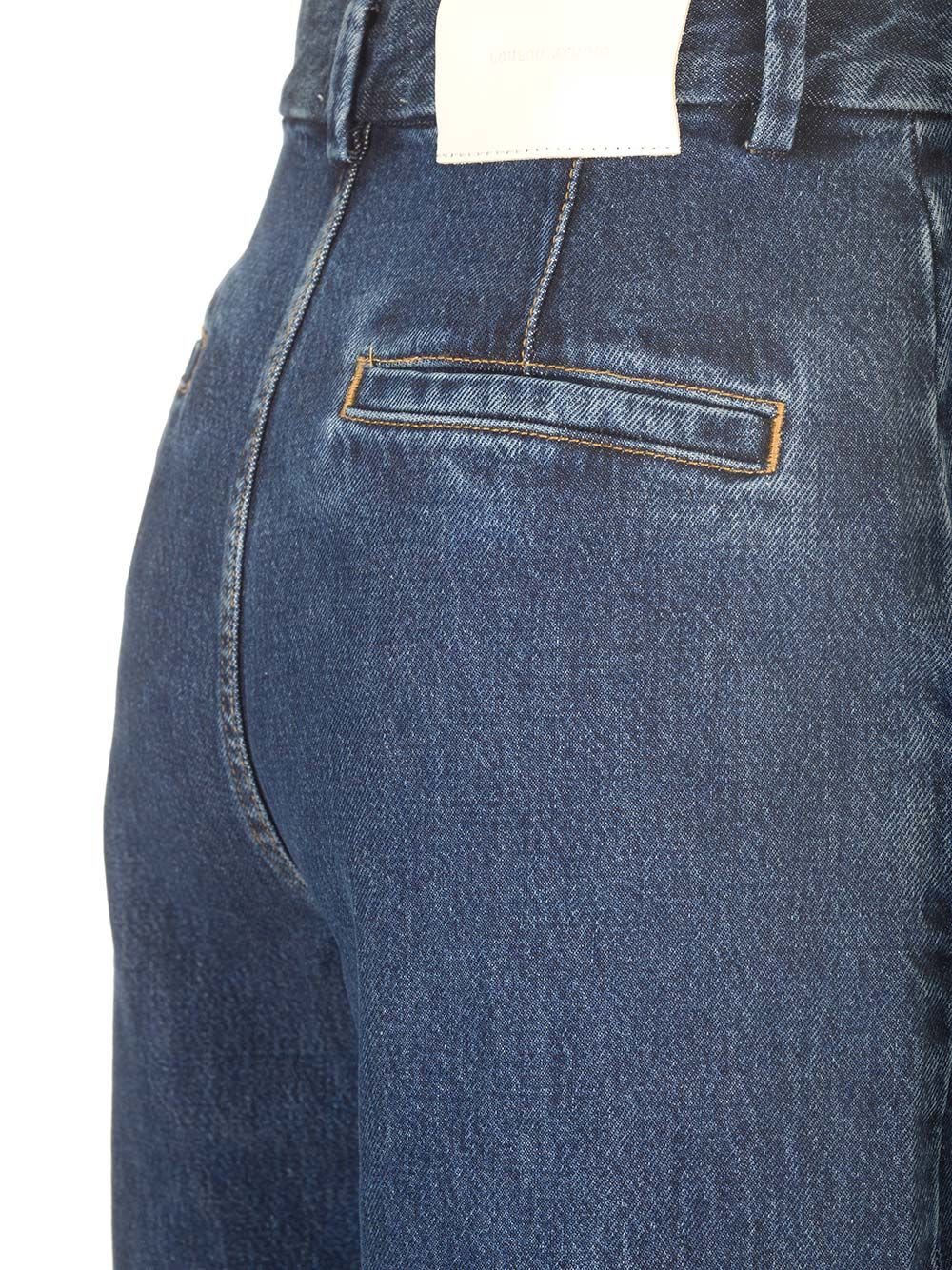LOULOU STUDIO STRAIGHT LEG JEANS