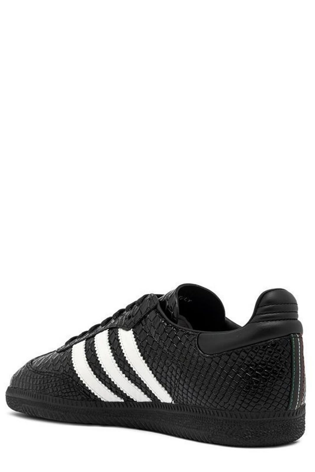 Shop Adidas Originals Samba Og Lace-up Sneakers In Black