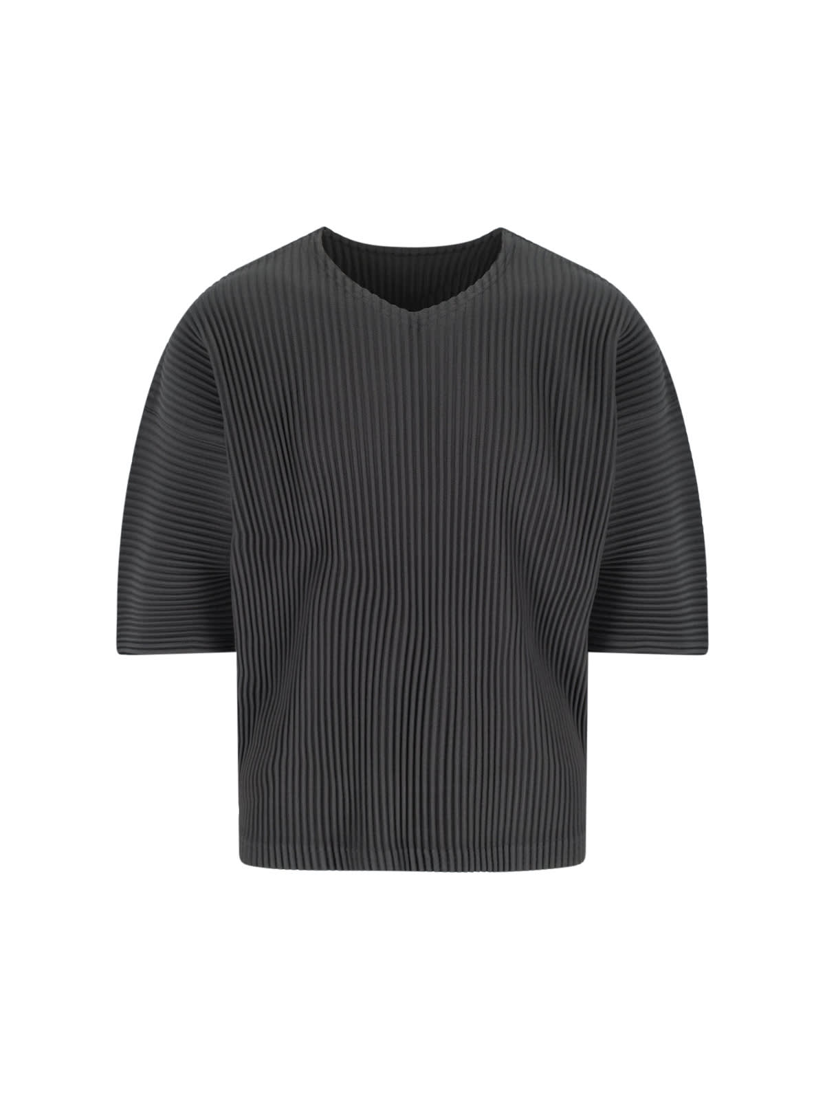 Homme Plissé Issey Miyake mc March Pleated T-shirt