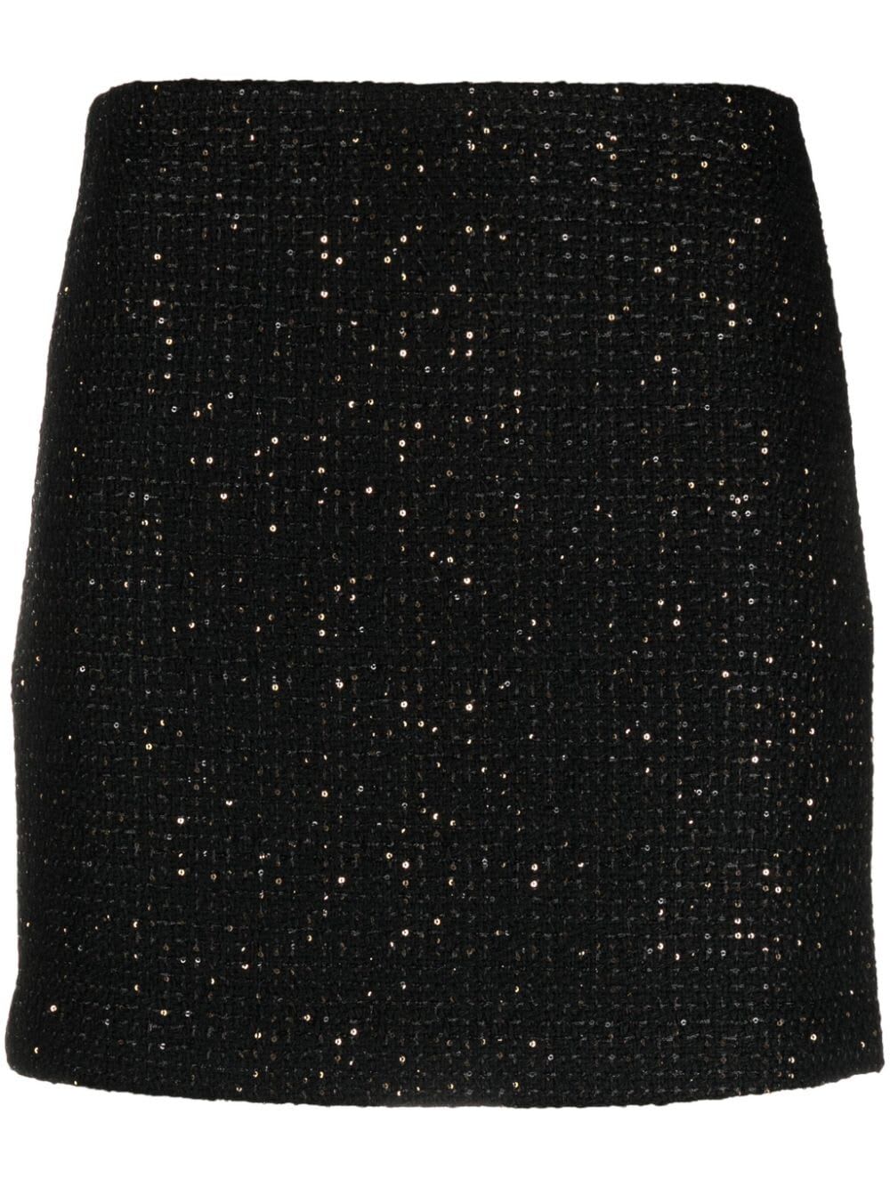 Twinset Mini Skirt In Black