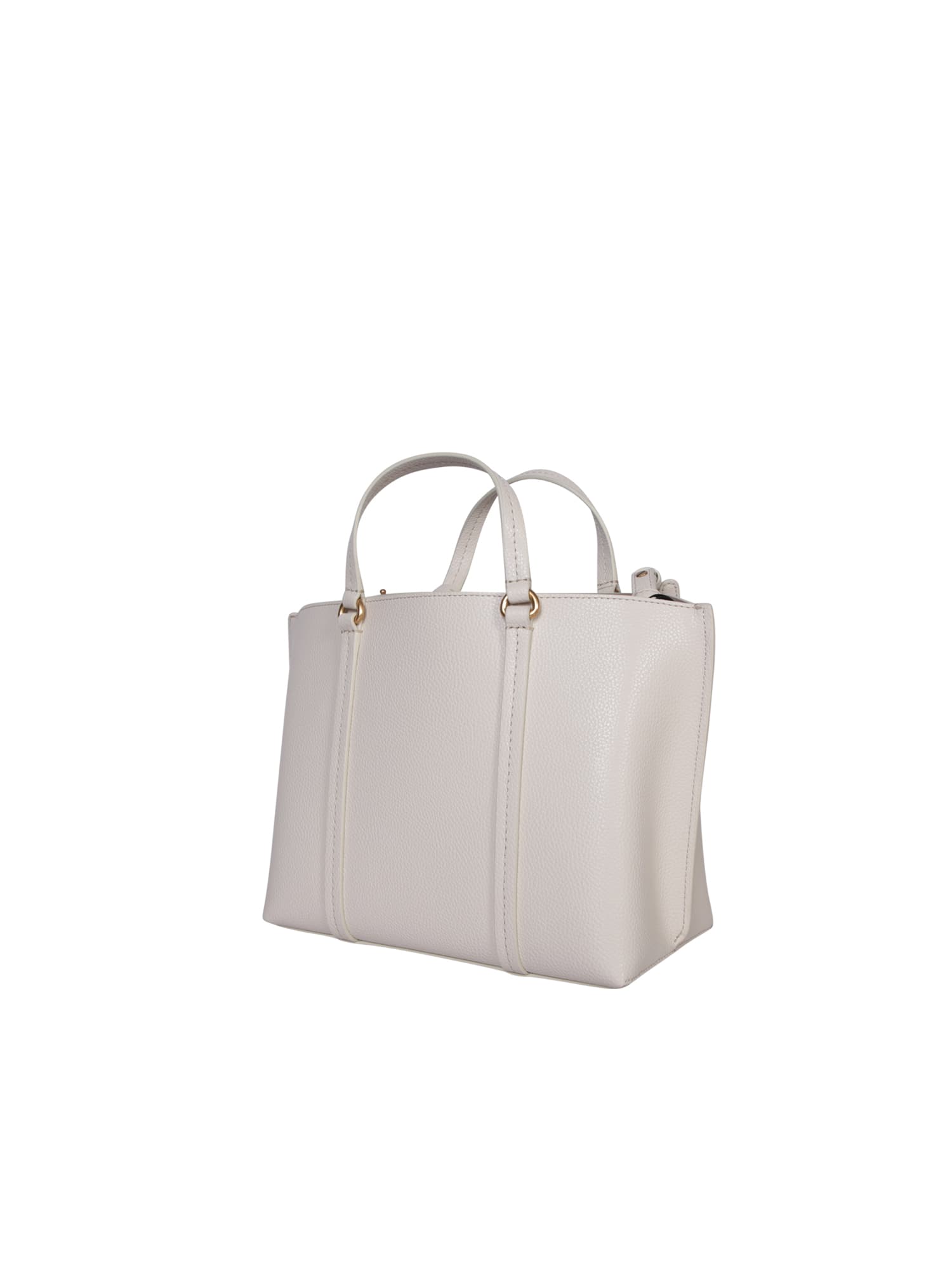 Shop Pinko Carrie Shopper Bag In White