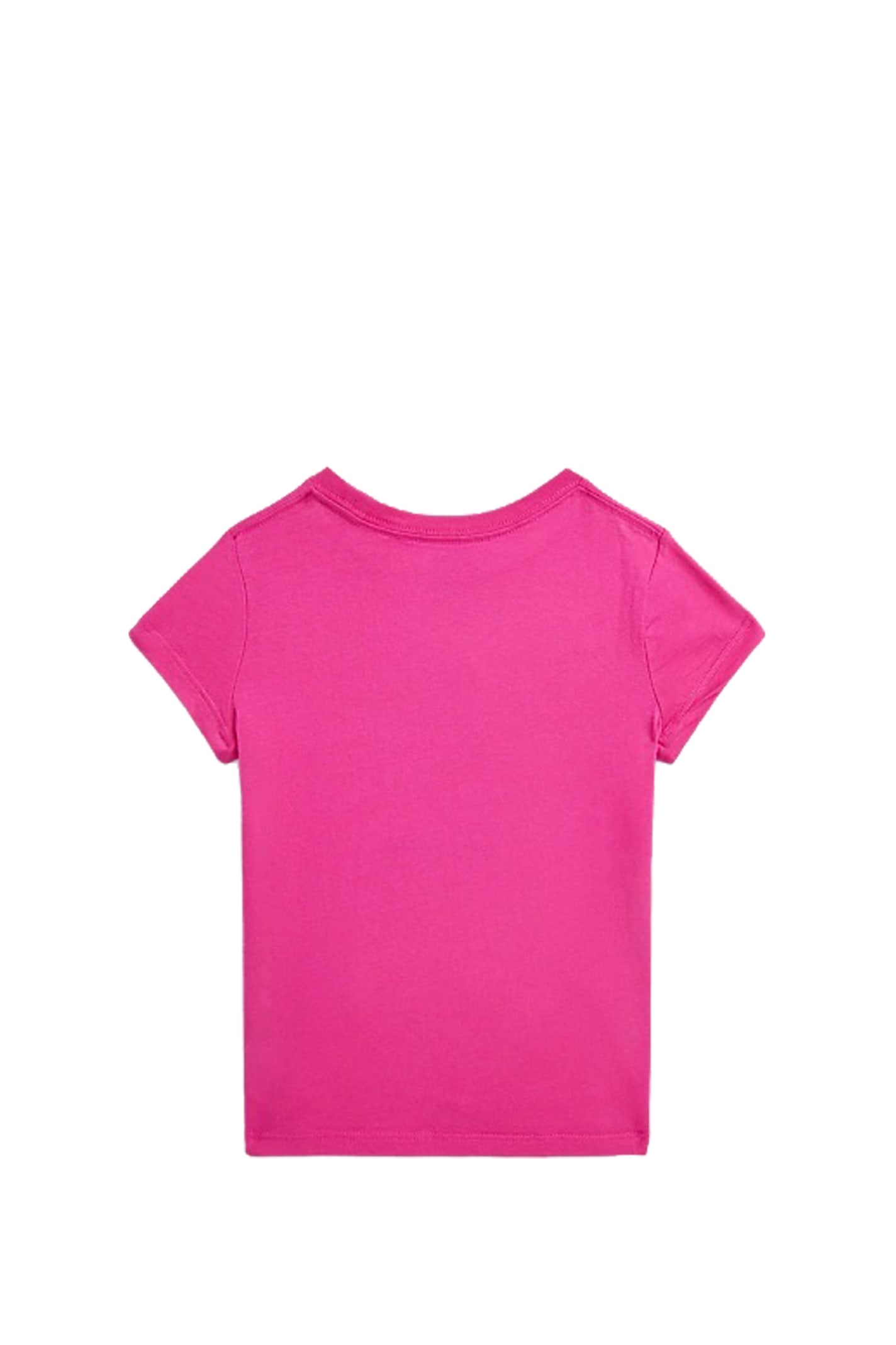 Shop Ralph Lauren Polo Bear Jersey T-shirt In Rose