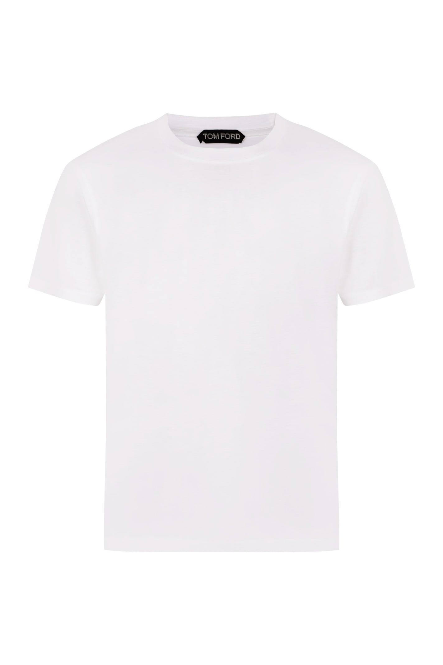 Shop Tom Ford Jersey T-shirt In White