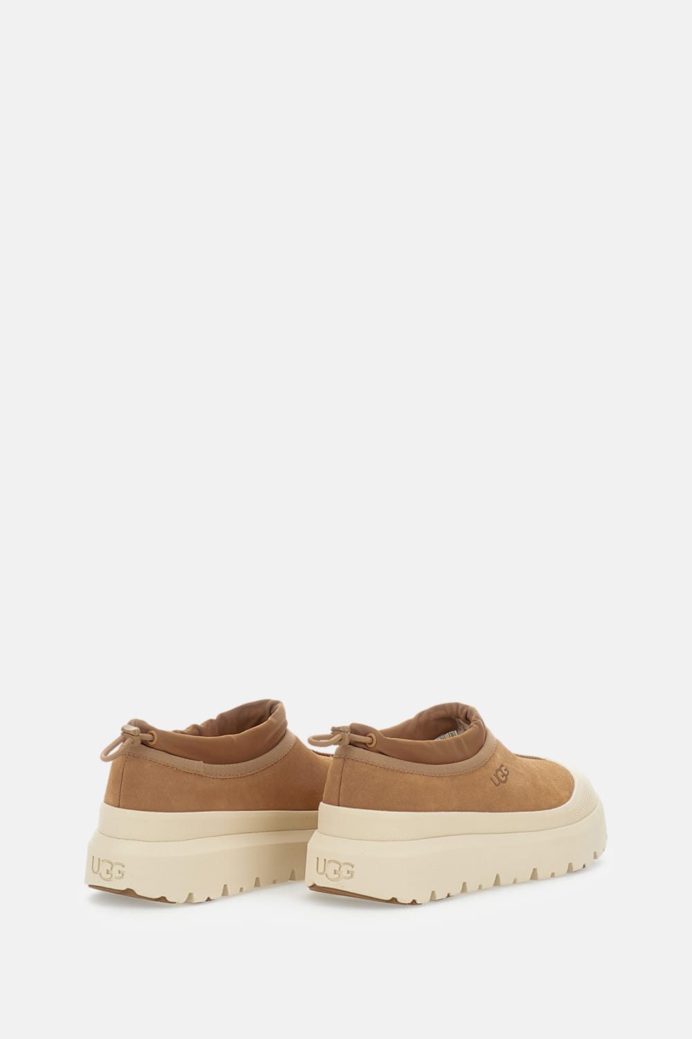 Ugg Tasman Weather Hybrid Chestnut Whitecap Slipper In Neutral